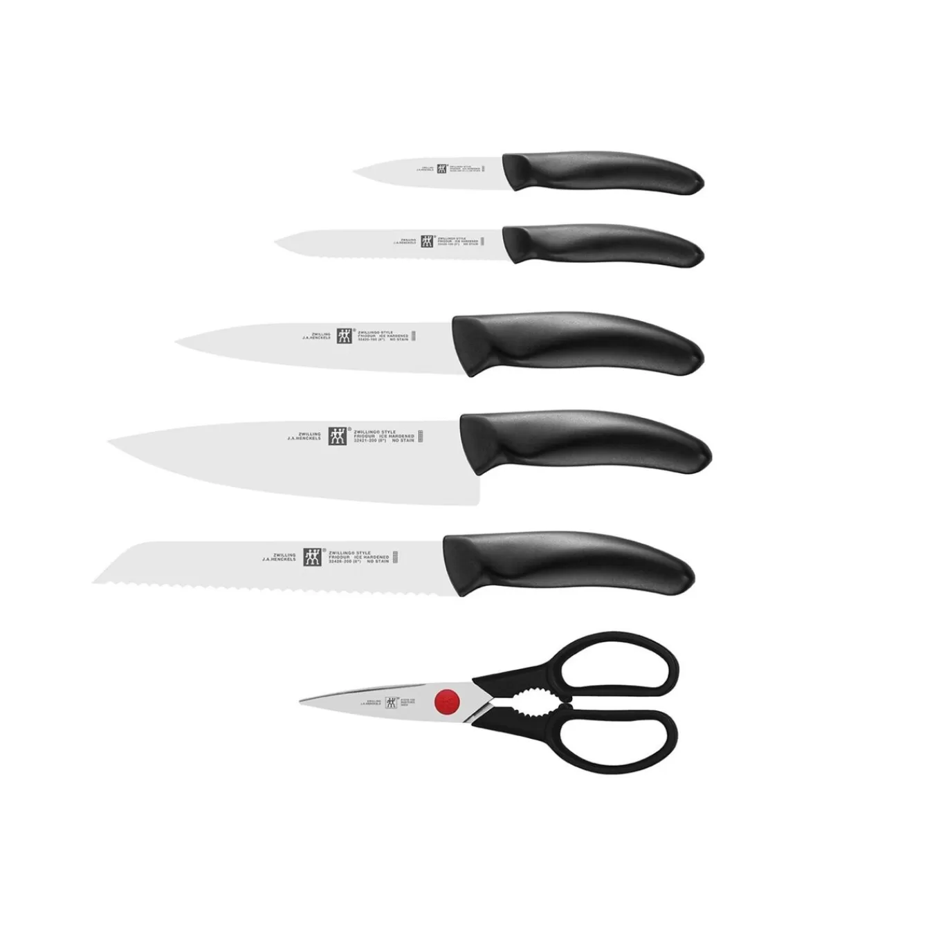 ZWILLING Messerblockset Mit Kis Technologie 7-Tlg, Anthrazit Best