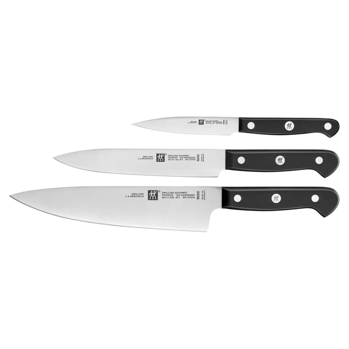 ZWILLING Messerset 3-Tlg No-Color Flash Sale