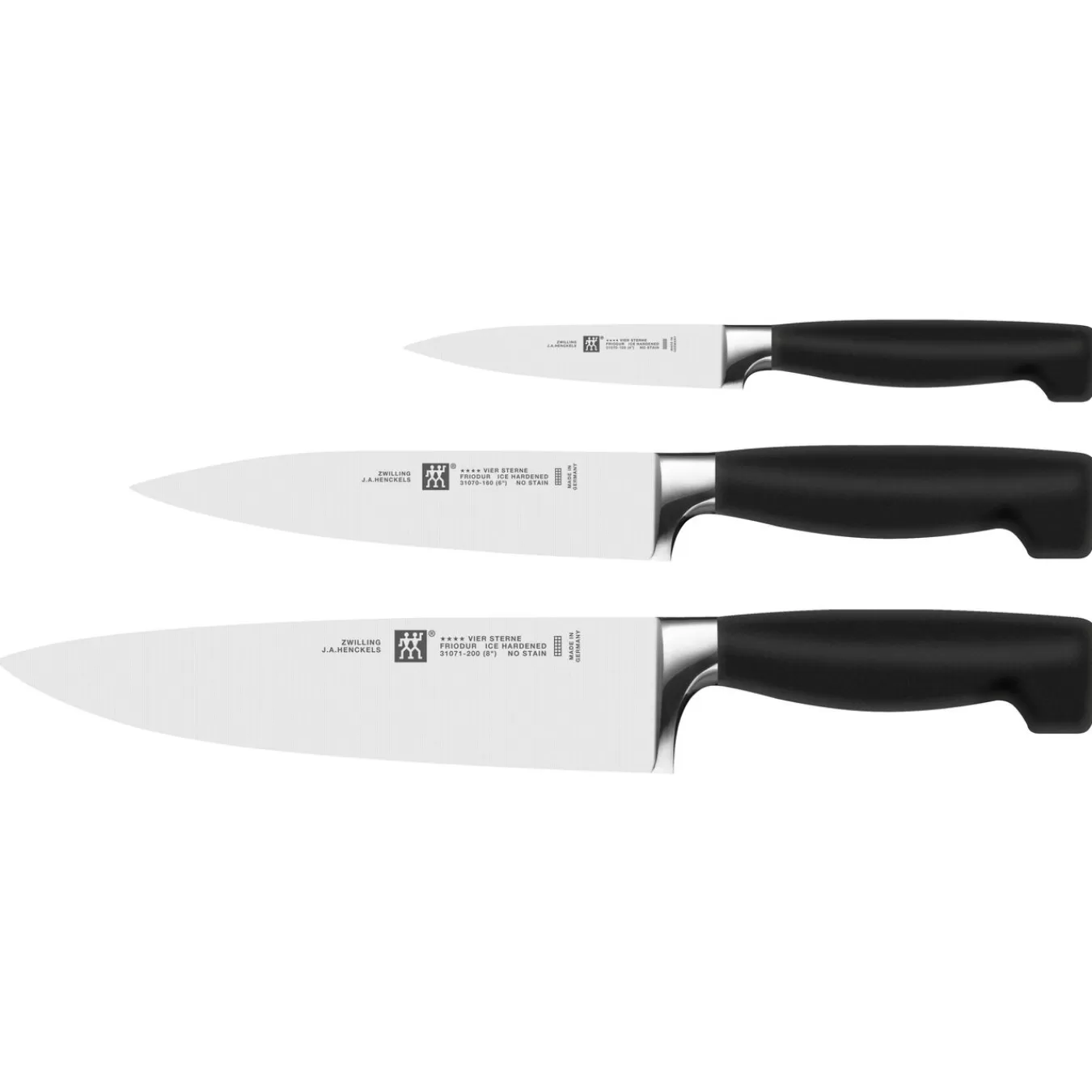 ZWILLING Messerset 3-Tlg No-Color Clearance