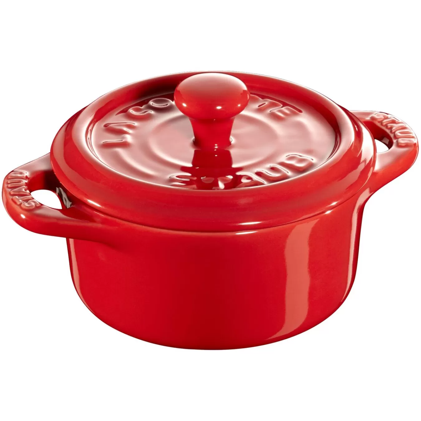 STAUB Mini Cocotte 10 Cm, Rund,, Keramik Kirsch-Rot Cheap