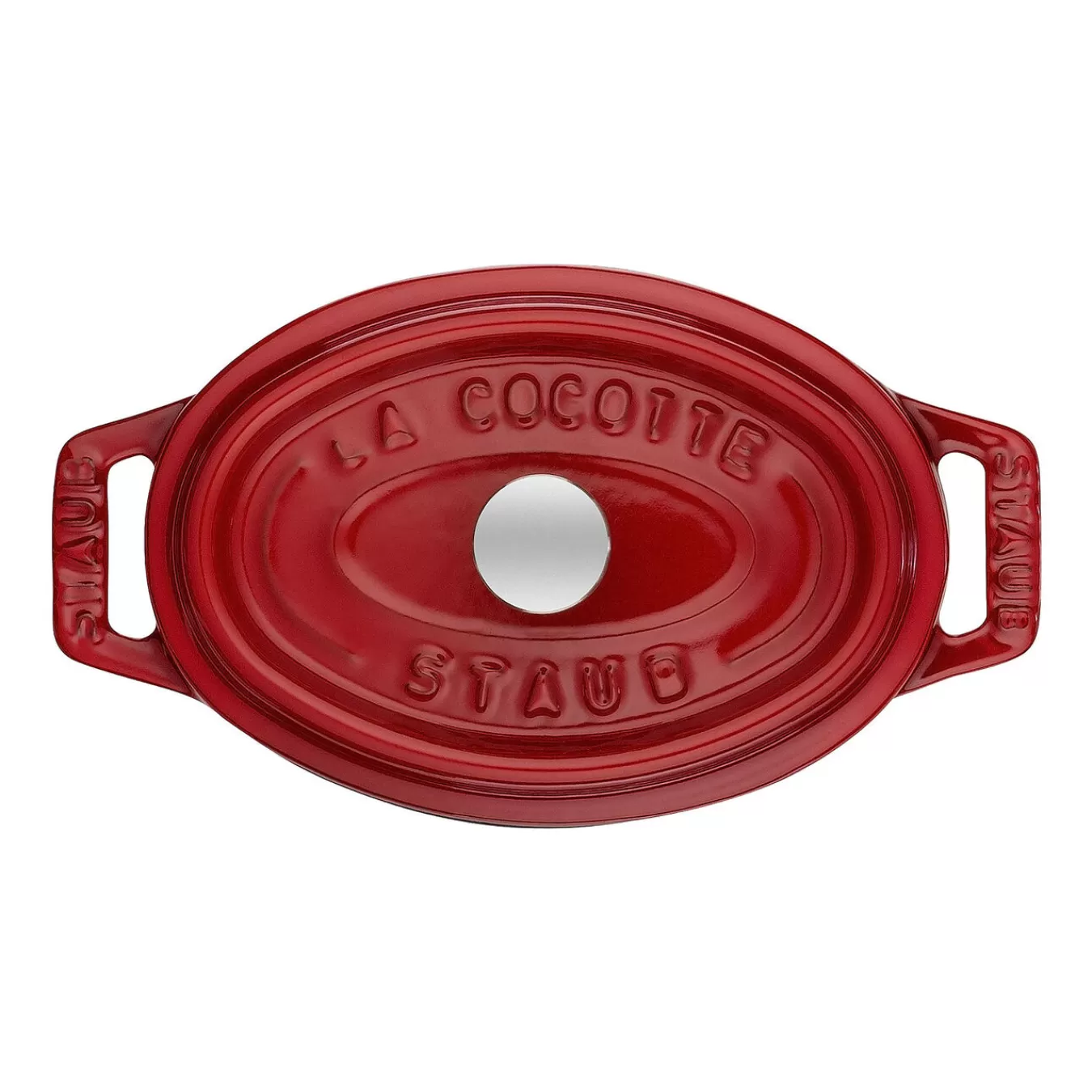 STAUB Mini Cocotte 11 Cm, Oval,, Gusseisen Kirsch-Rot Cheap