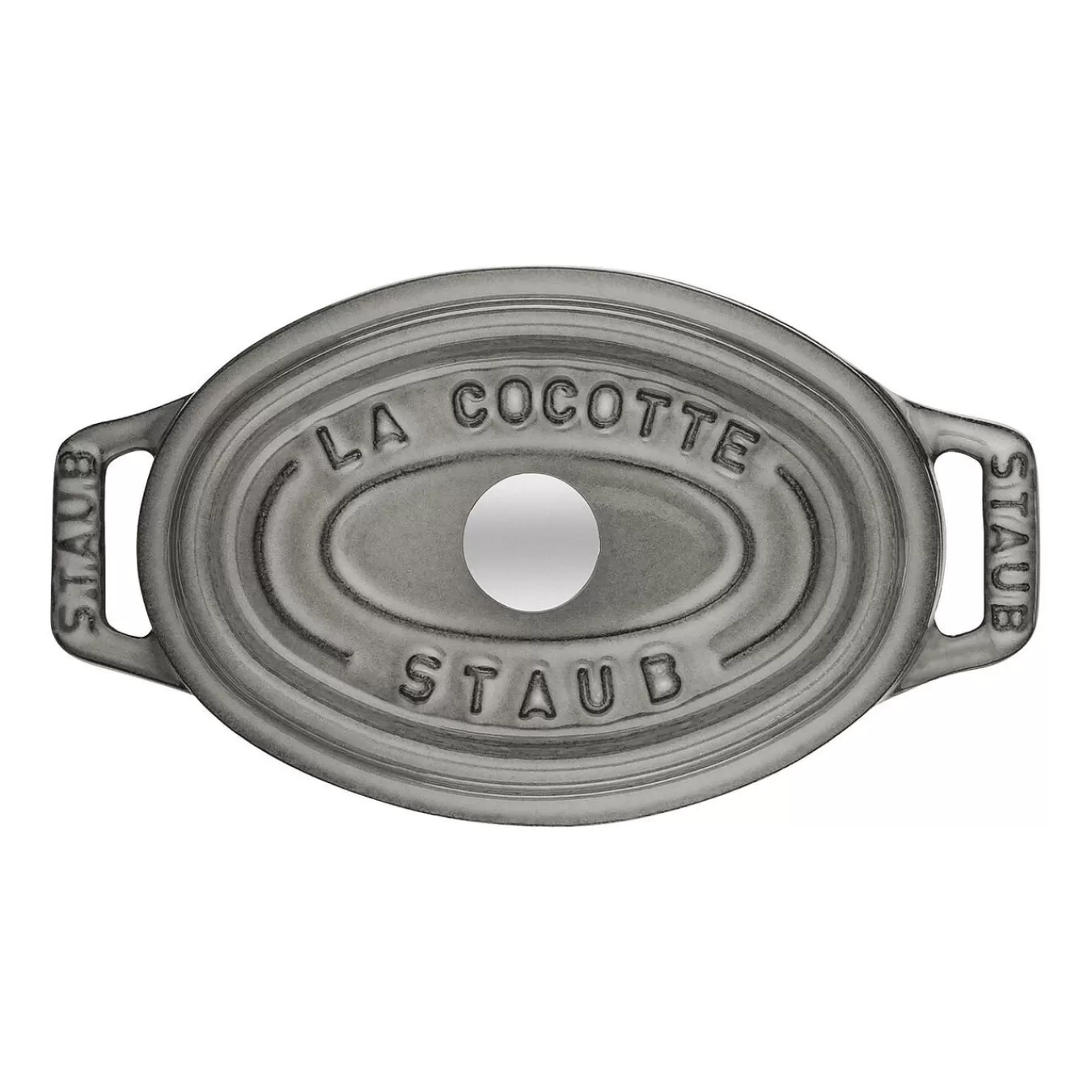 STAUB Mini Cocotte 11 Cm, Oval,, Gusseisen Graphit-Grau Clearance