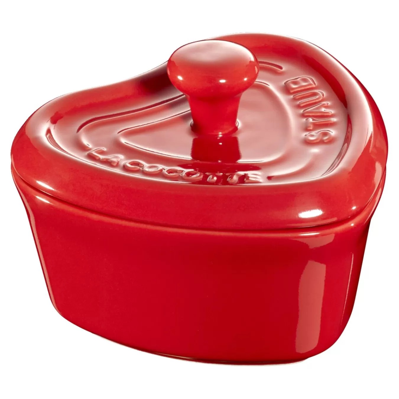 STAUB Mini Cocotte 9 Cm, Herz,, Keramik Kirsch-Rot Best Sale