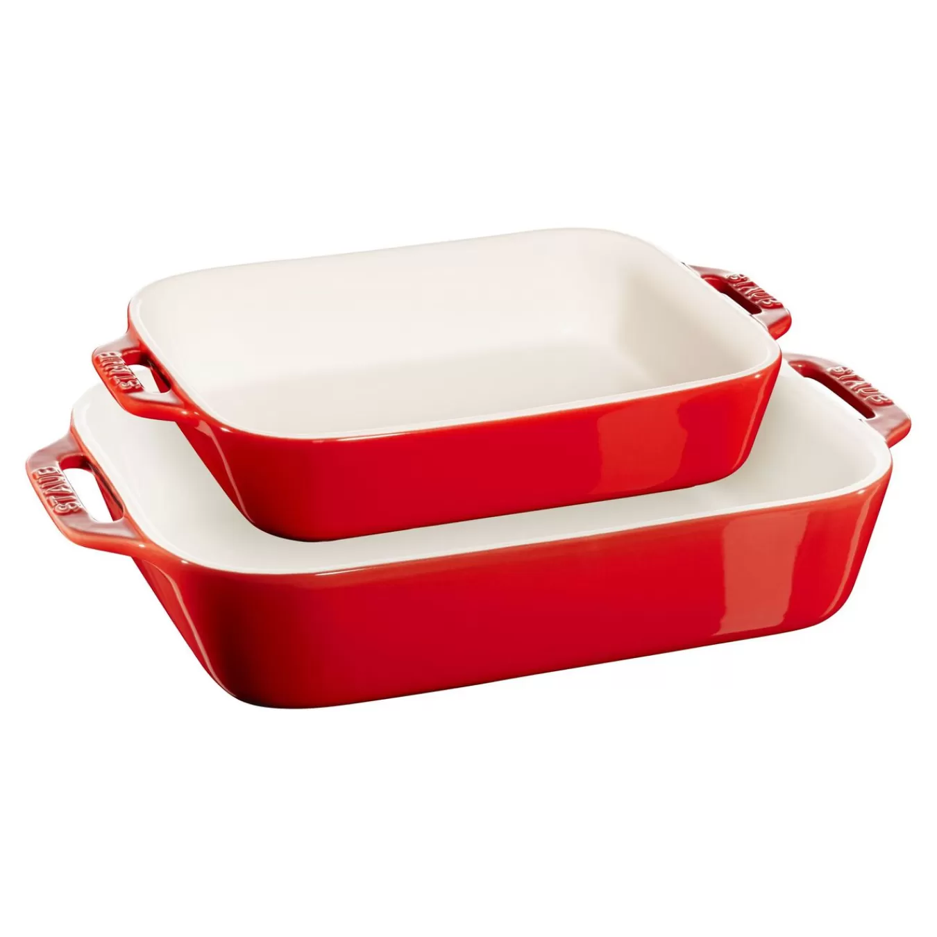 STAUB Ofenformenset 2-Tlg Kirsch-Rot Cheap