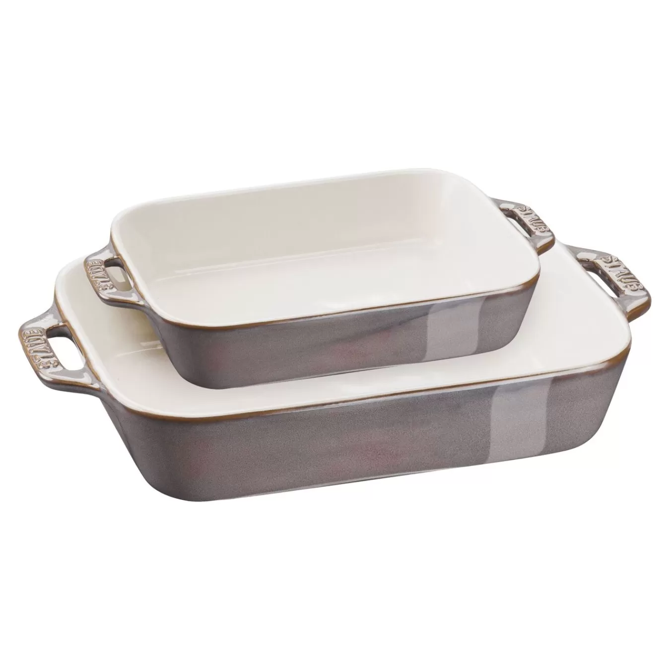 STAUB Ofenformenset 2-Tlg Antik-Grau Flash Sale