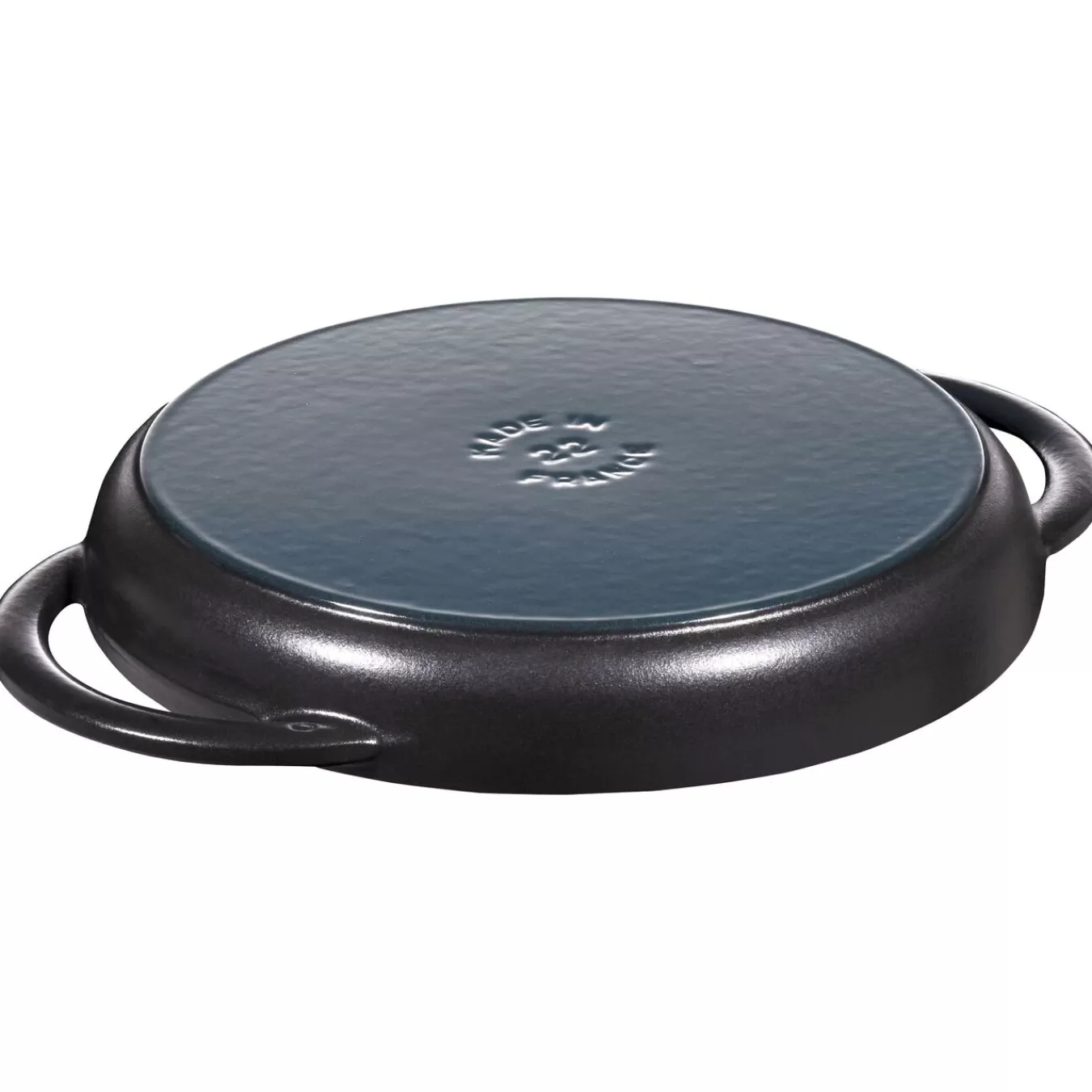 STAUB Pure Grill 23 Cm, Rund,, Gusseisen Schwarz Sale