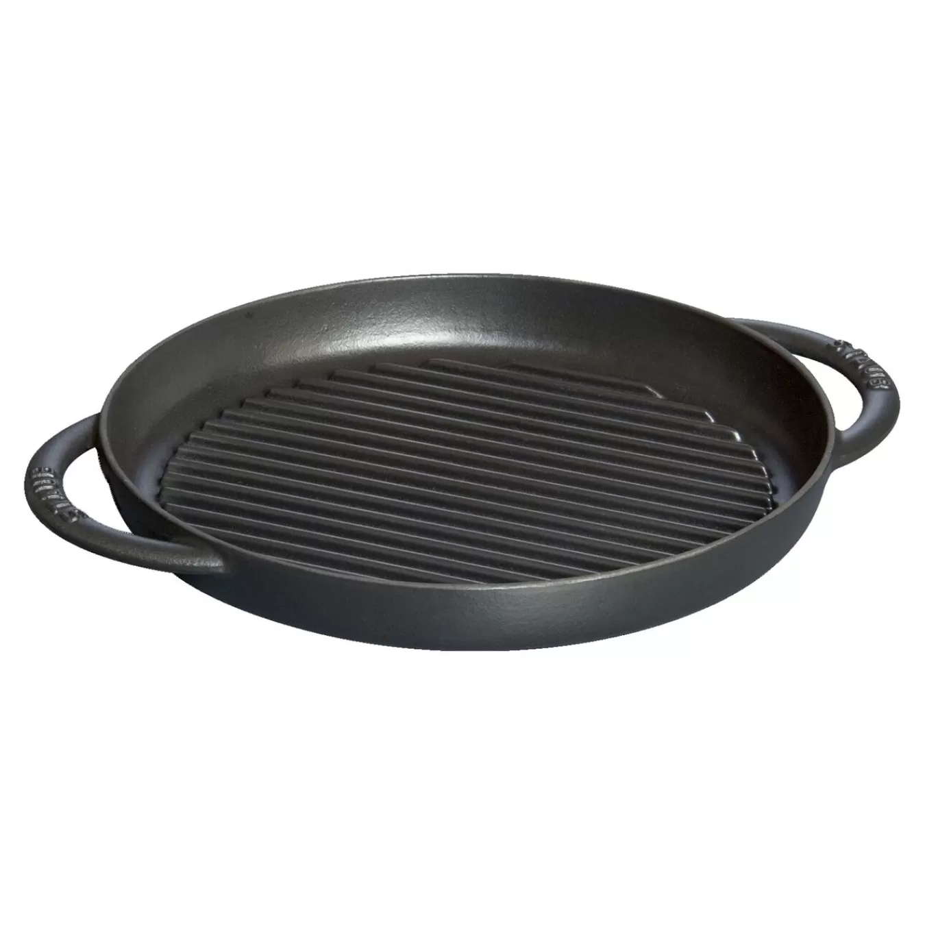 STAUB Pure Grill 26 Cm, Rund,, Gusseisen Schwarz Online