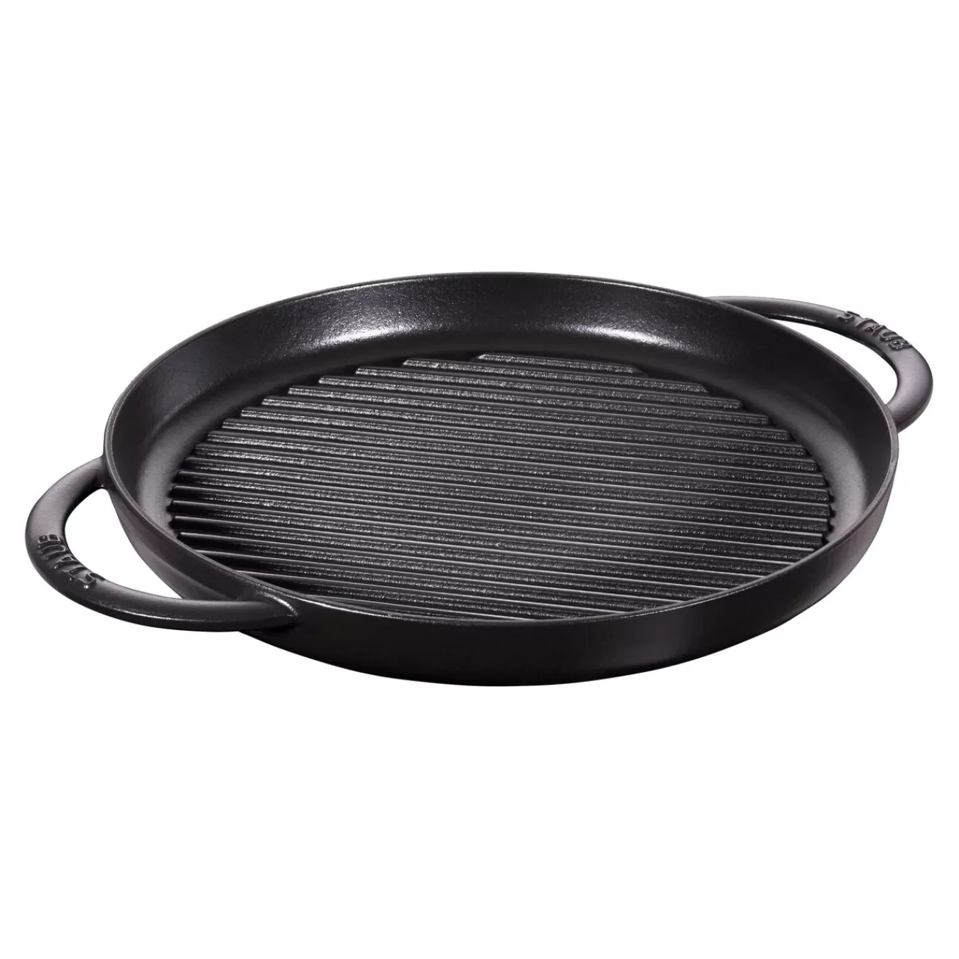 STAUB Pure Grill 30 Cm, Rund,, Gusseisen Schwarz Discount