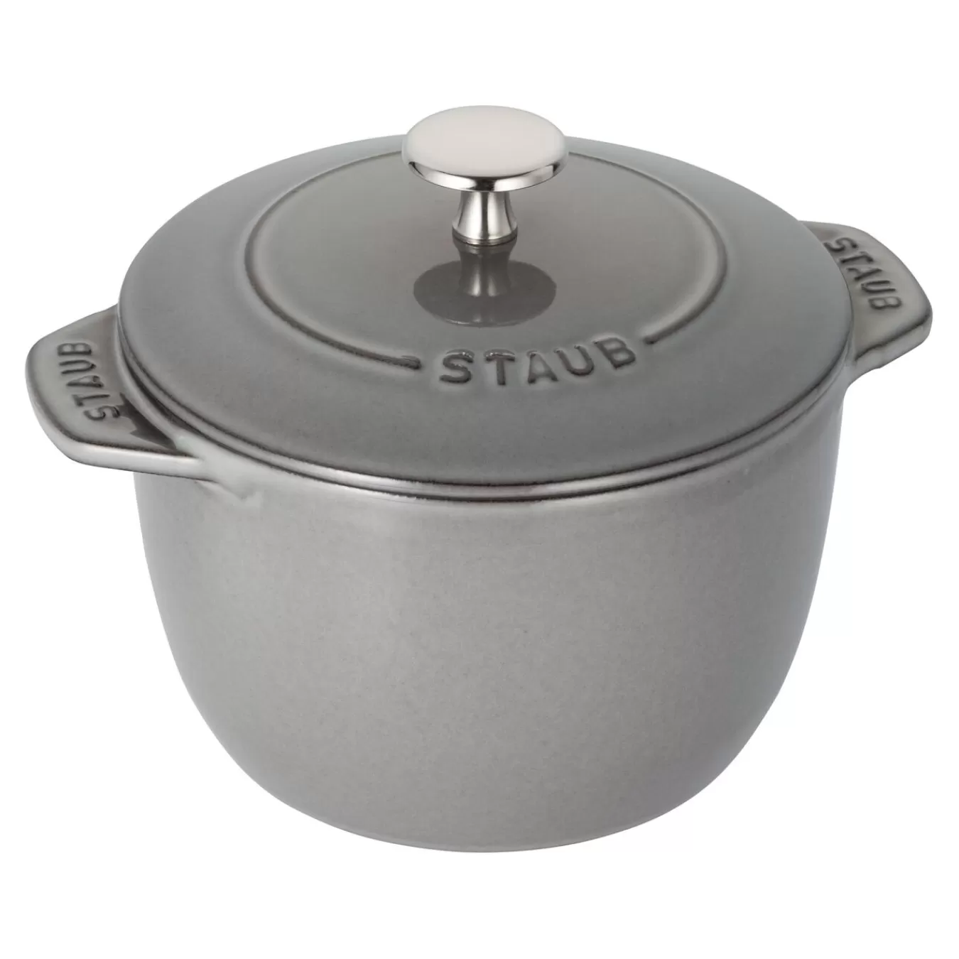 STAUB Reis-Cocotte 16 Cm, Rund,, Gusseisen Graphit-Grau Discount