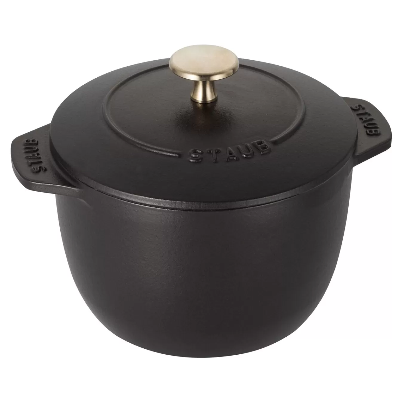 STAUB Reis-Cocotte 16 Cm, Rund,, Gusseisen Schwarz Sale