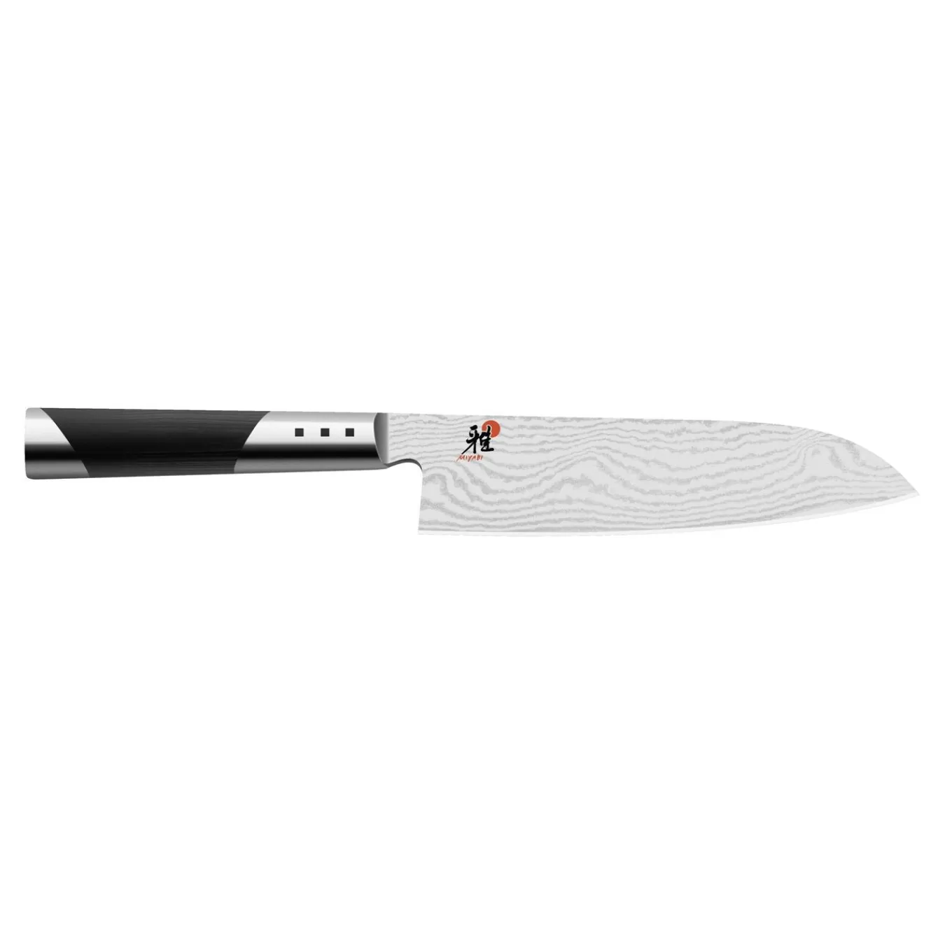 MIYABI Santokumesser 18 Cm, Glattschliff No-Color New