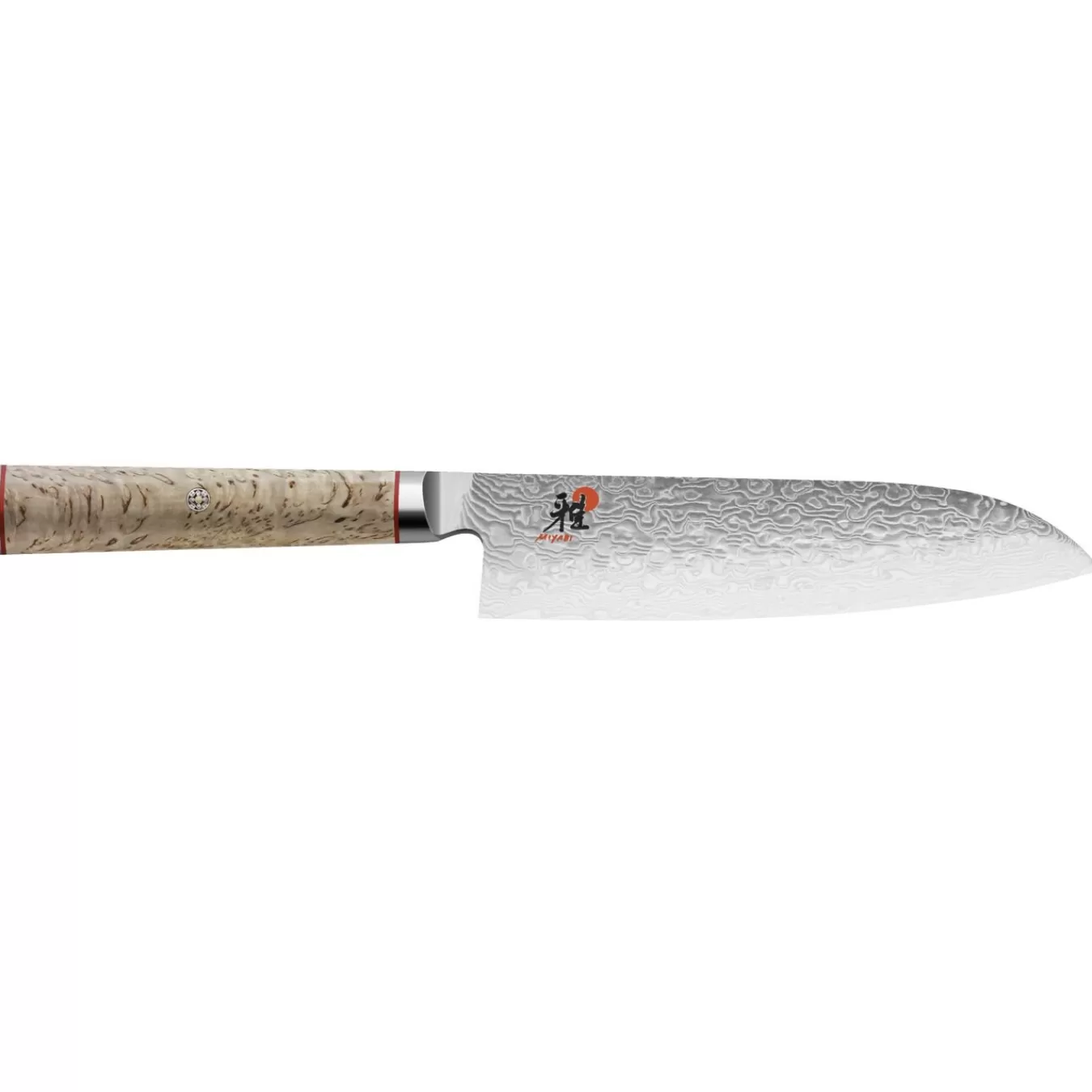 MIYABI Santokumesser 18 Cm, Glattschliff Braun Shop