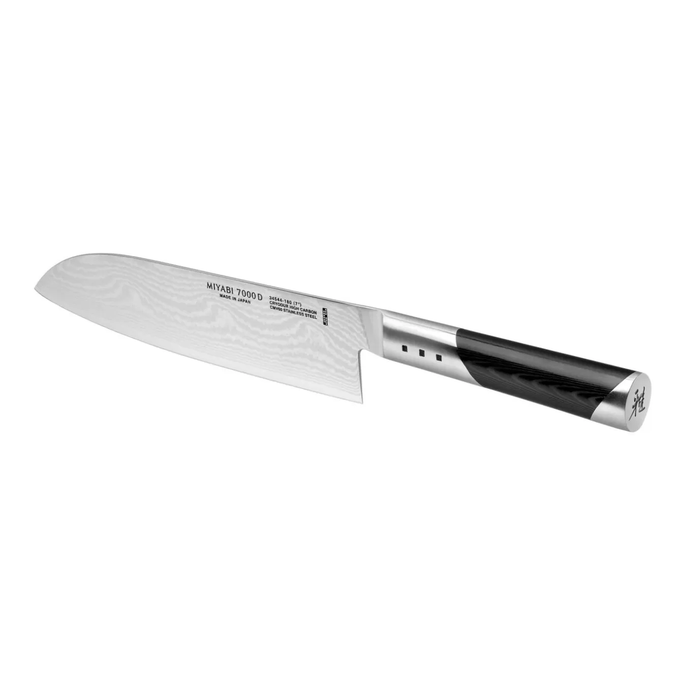 MIYABI Santokumesser 18 Cm, Glattschliff No-Color New