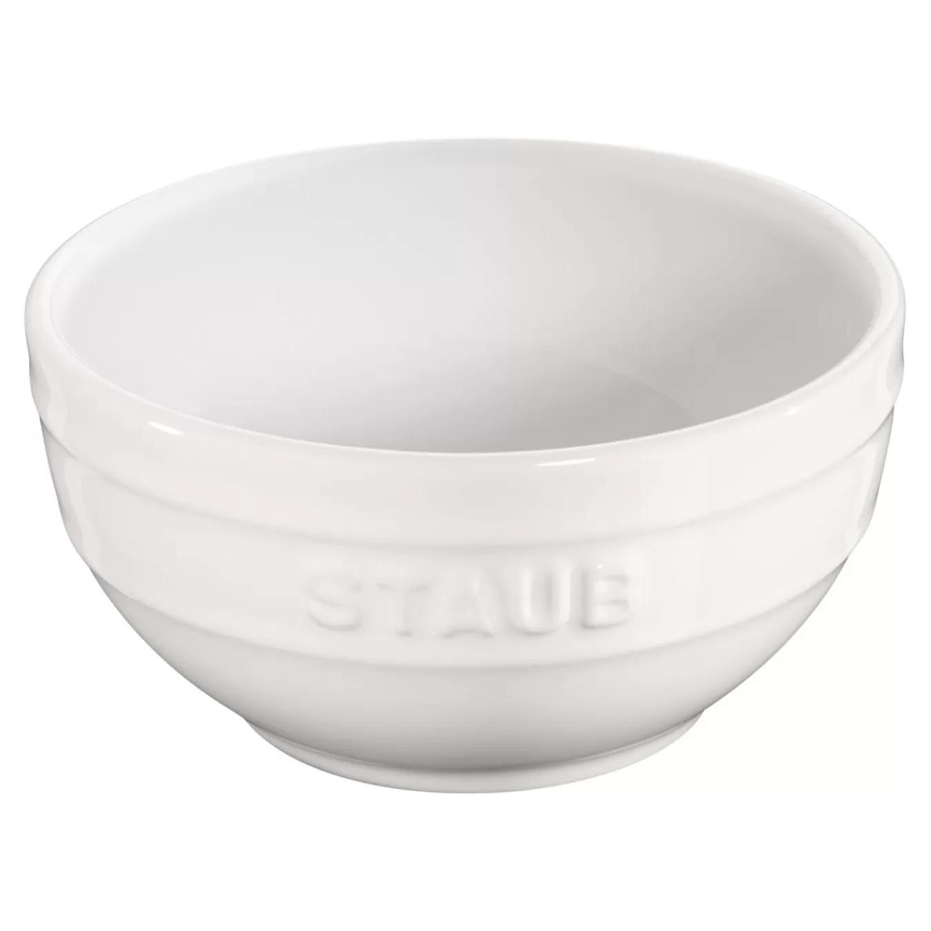 STAUB Schussel 12 Cm, Keramik, Reinweis New