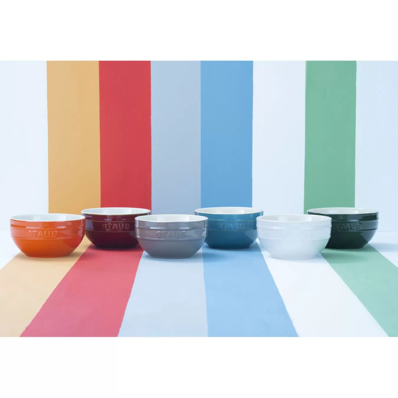 STAUB Schusselset Regenbogen 6-Tlg Gemischte Farben Sale