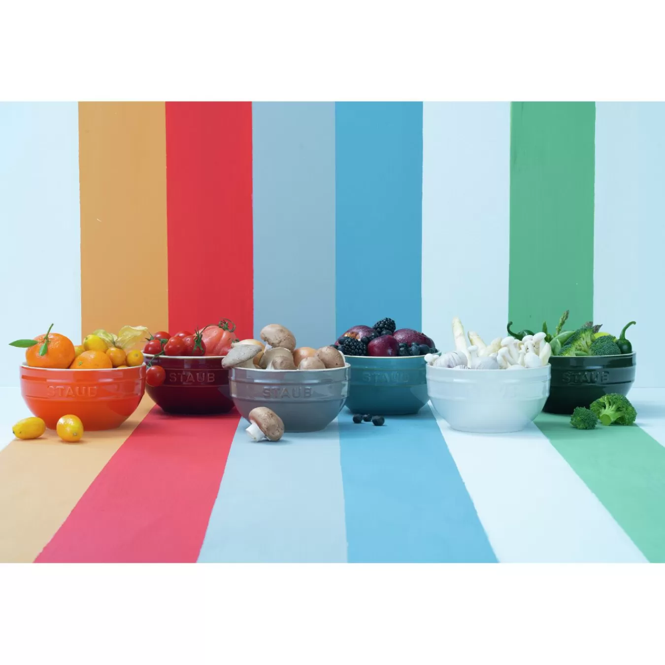 STAUB Schusselset Regenbogen 6-Tlg Gemischte Farben Store