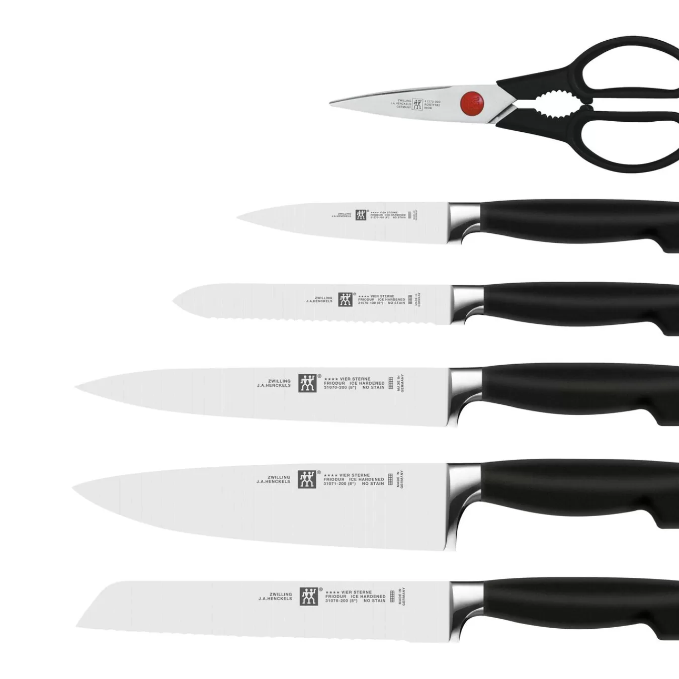 ZWILLING Selbstschärfender Messerblock 7-Tlg, Schwarz Cheap