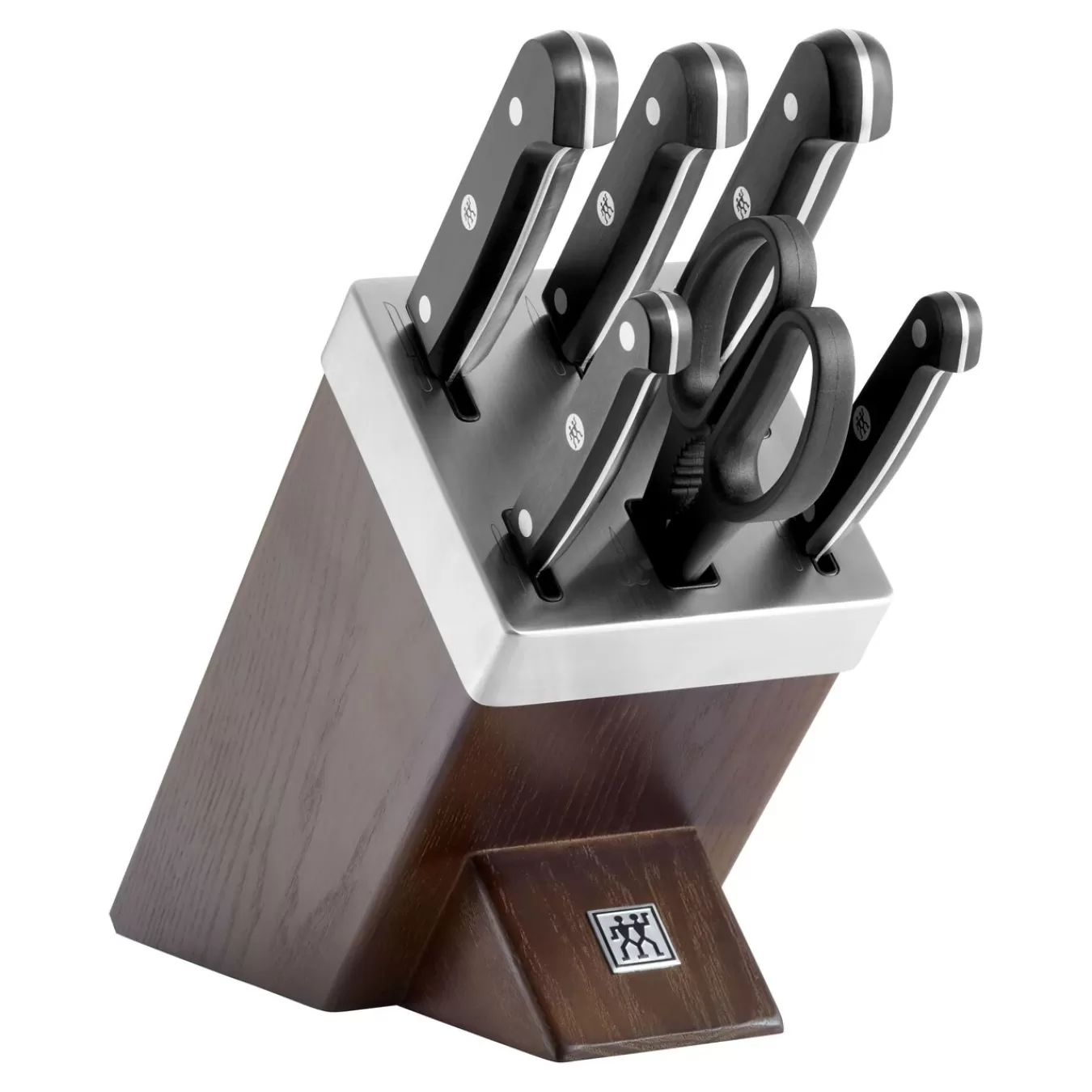 ZWILLING Selbstschärfender Messerblock 7-Tlg, Chocolate Braun Cheap