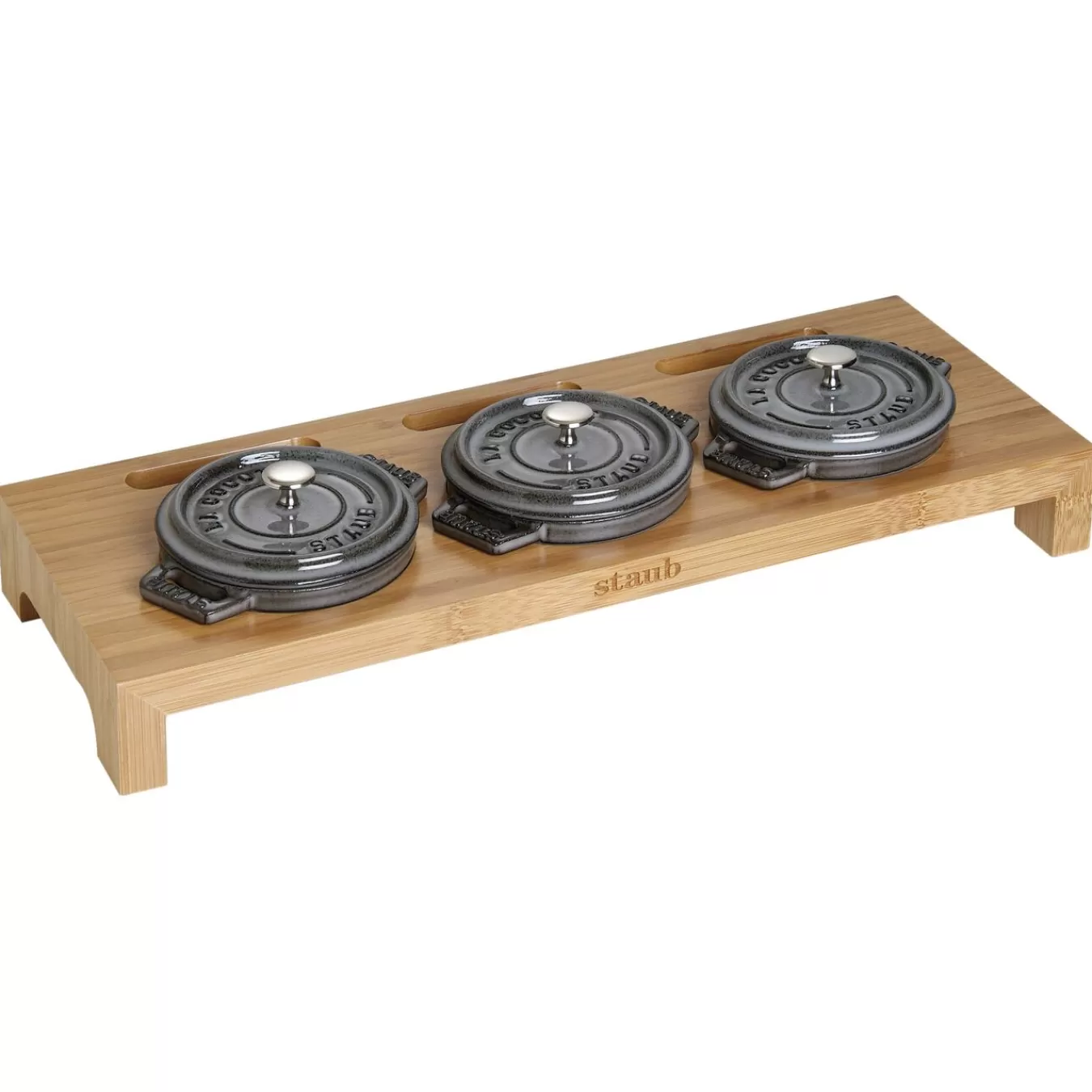 STAUB Servierbrett, 42 Cm X 16 Cm, Bambus Flash Sale