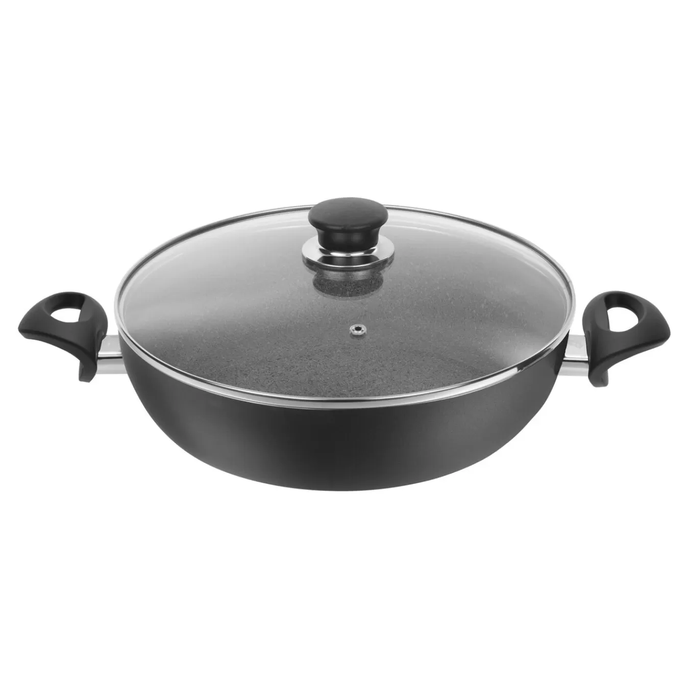 BALLARINI Servierpfanne Mit Deckel 28 Cm, Aluminium Schwarz Store