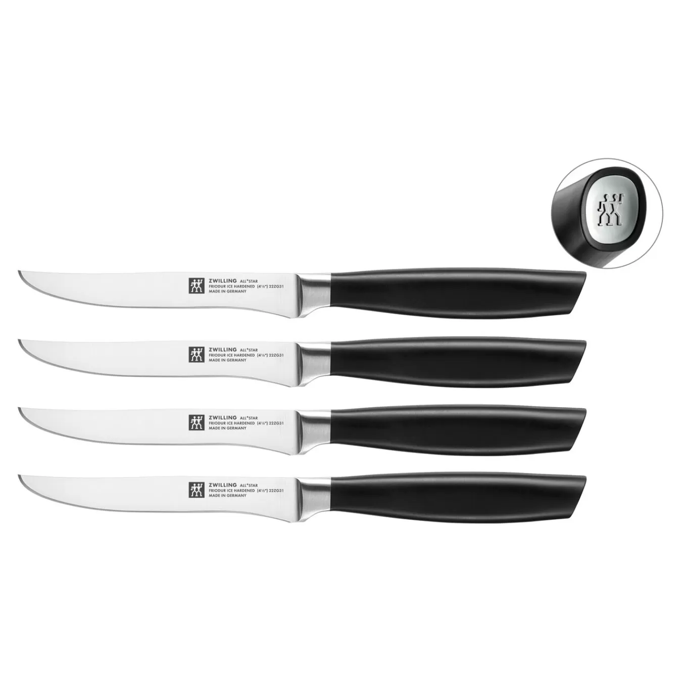 ZWILLING Steakmesserset 4-Tlg, Silber Online