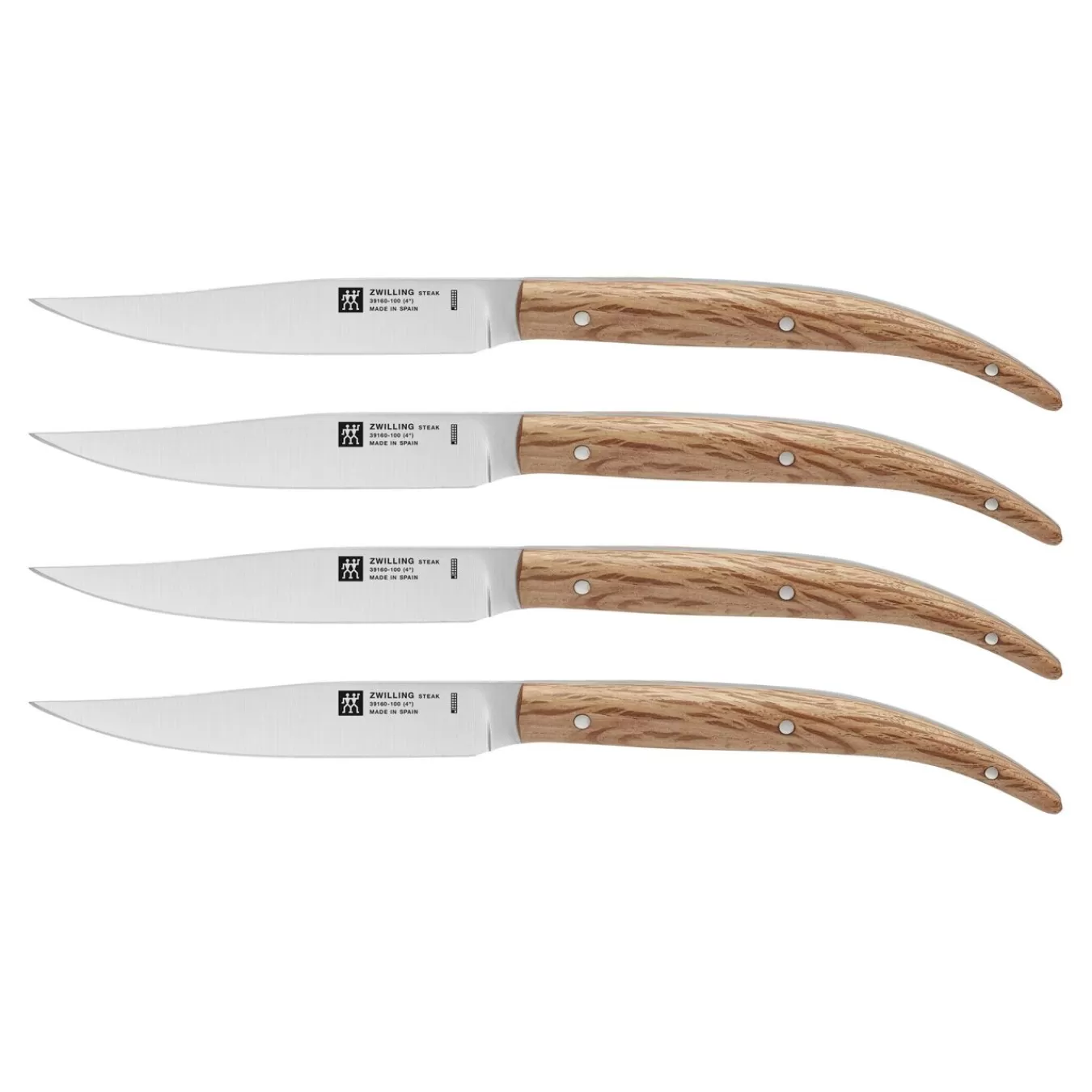 ZWILLING Steakmesserset 4-Tlg Natur Fashion