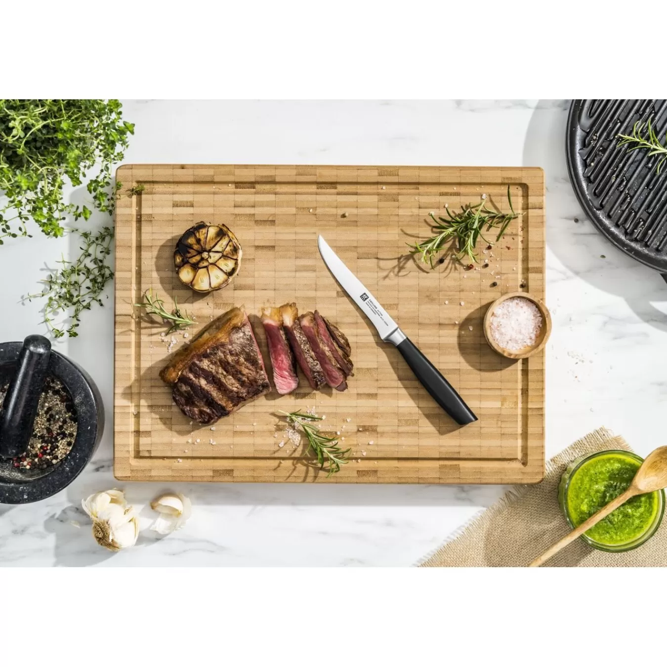 ZWILLING Steakmesserset 4-Tlg, Silber Online