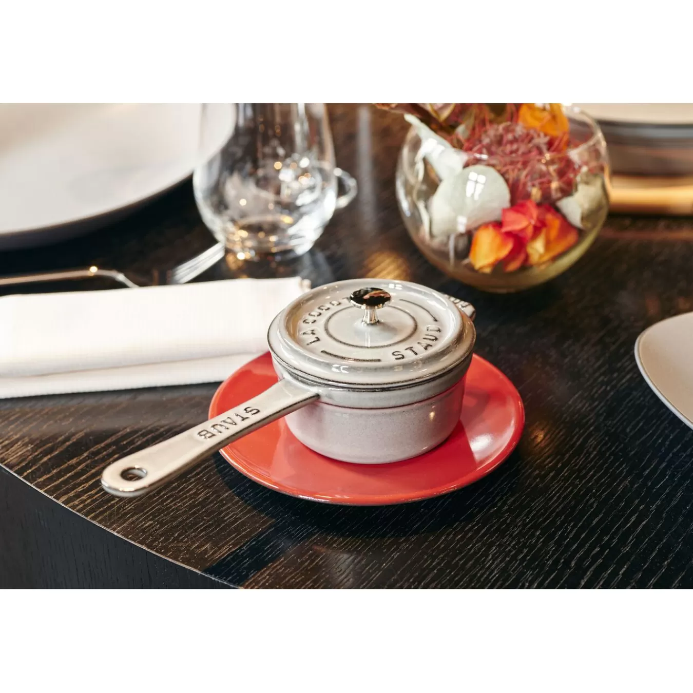 STAUB Stieltopf 10 Cm, Gusseisen, Graphit-Grau Best Sale