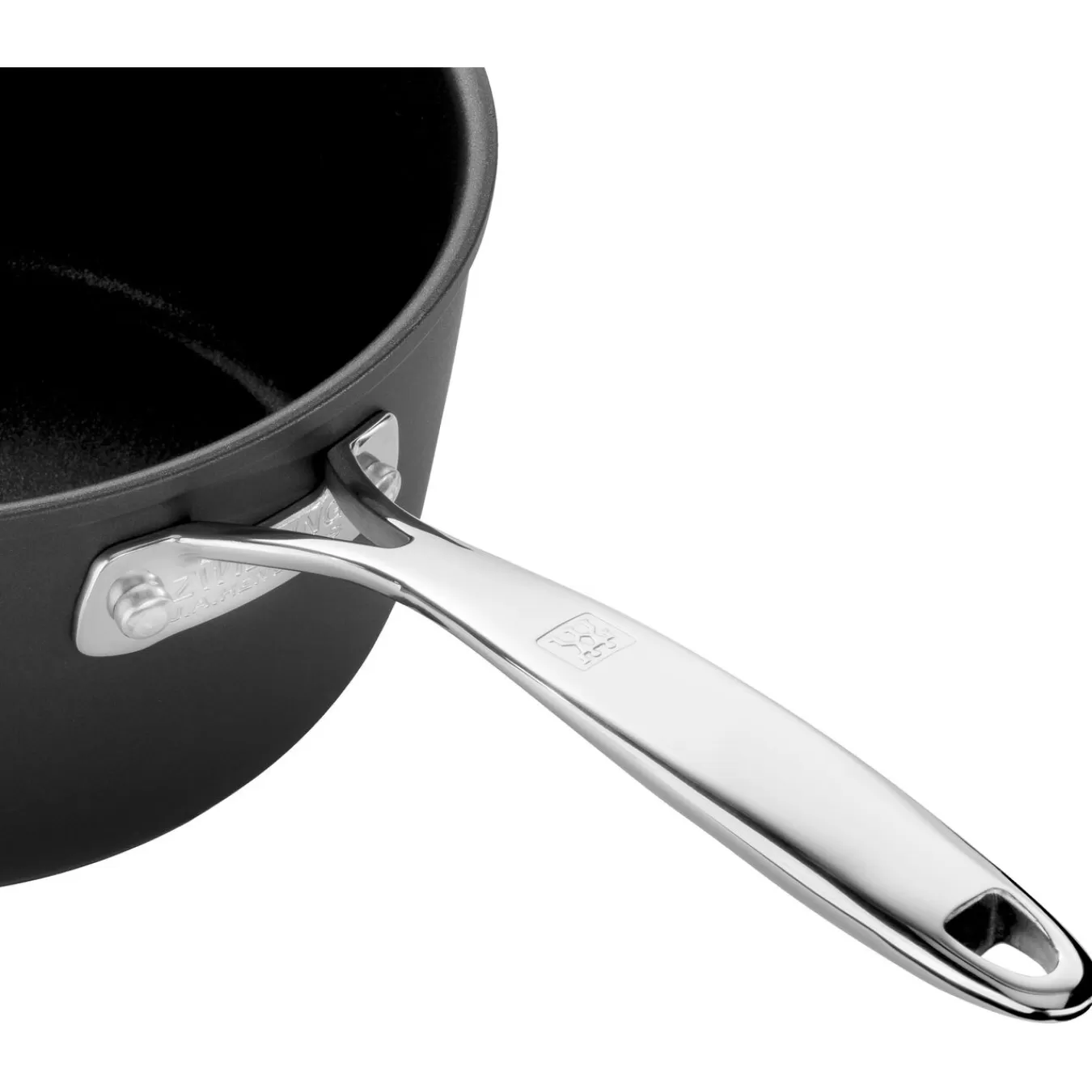 ZWILLING Stieltopf 22 Cm, Aluminium, Schwarz Hot