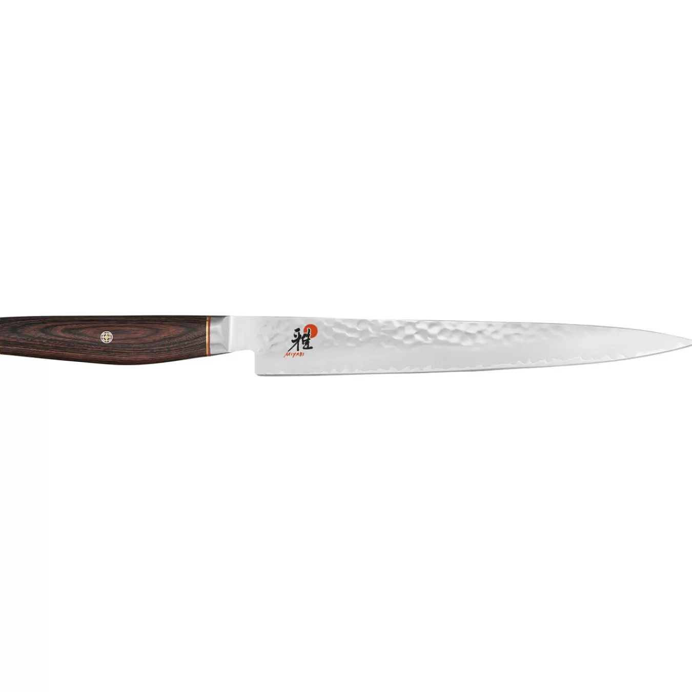 MIYABI Sujihiki 24 Cm, Pakka Holz Braun Shop