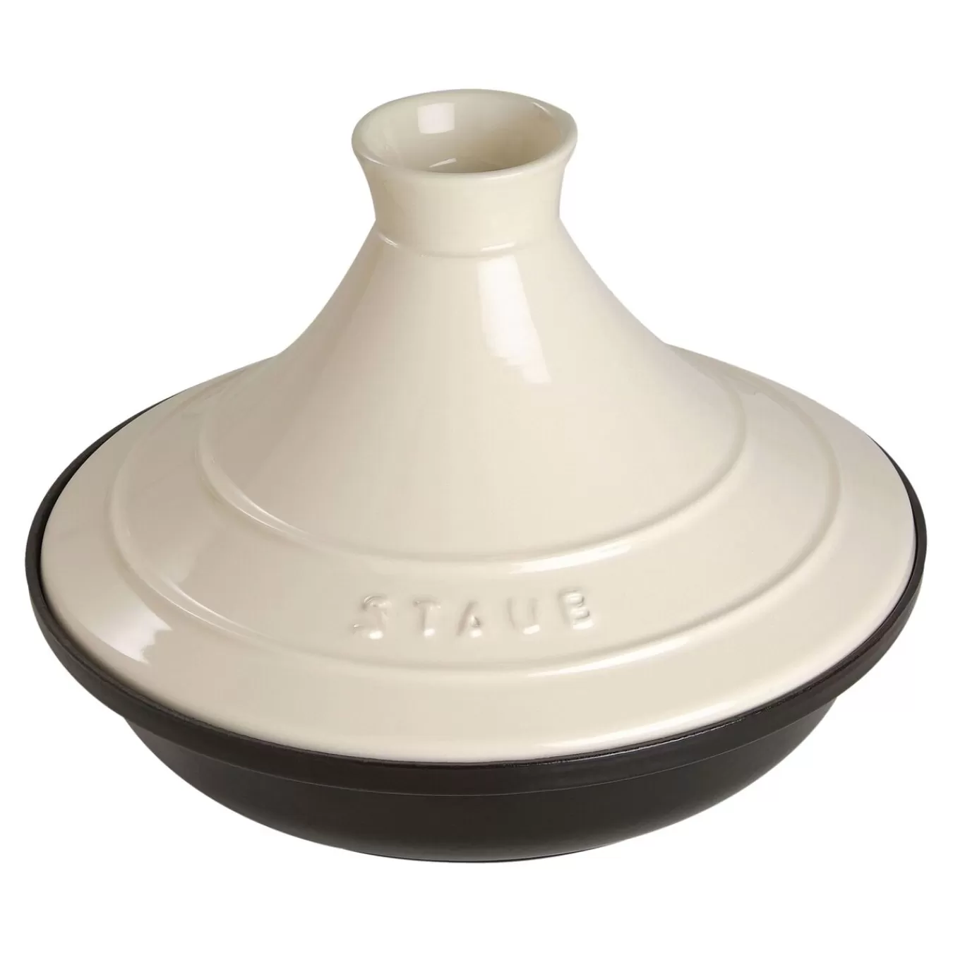 STAUB Tajine 28 Cm, Gusseisen, Cream Shop