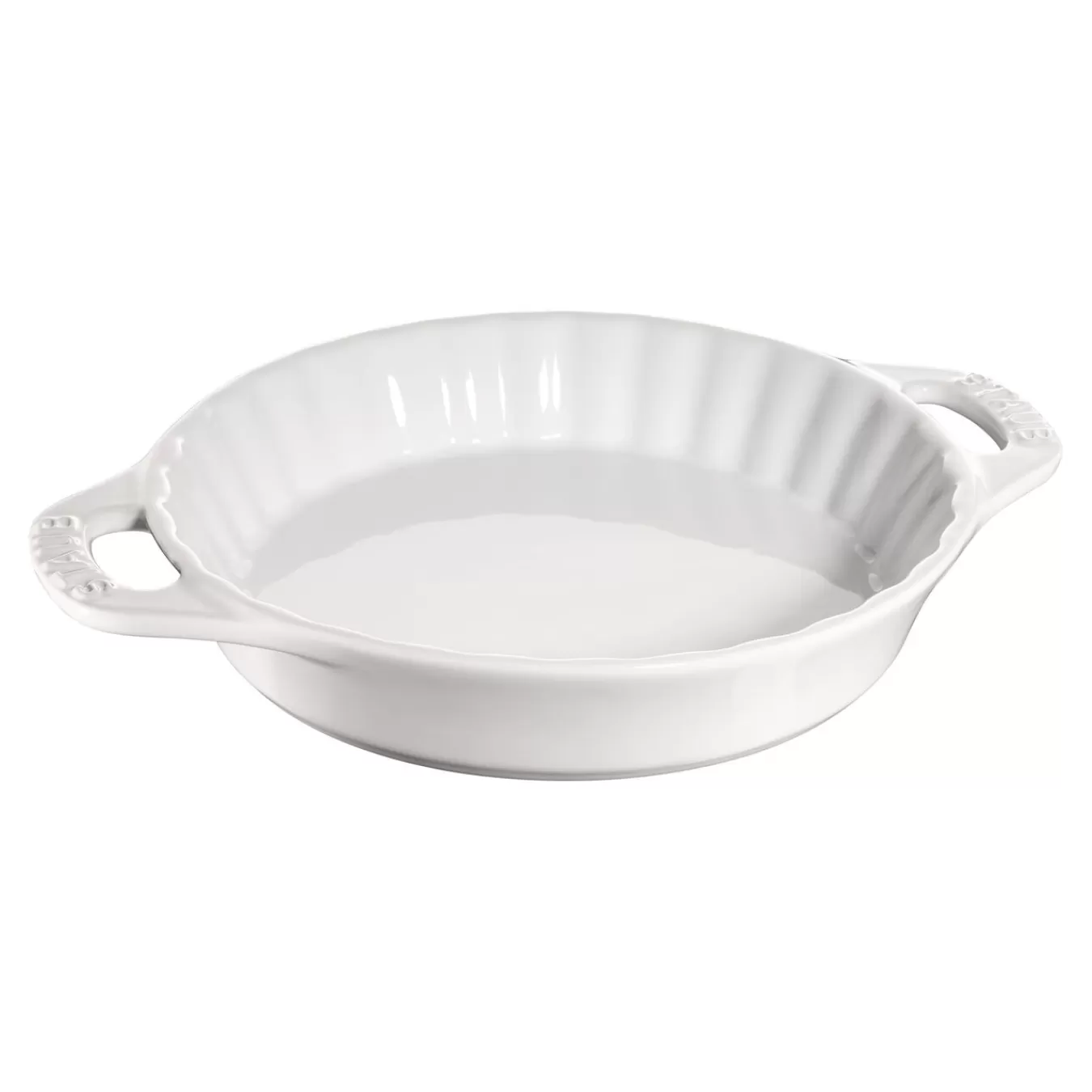 STAUB Tarte-Form 24 Cm, Keramik Reinweis Fashion