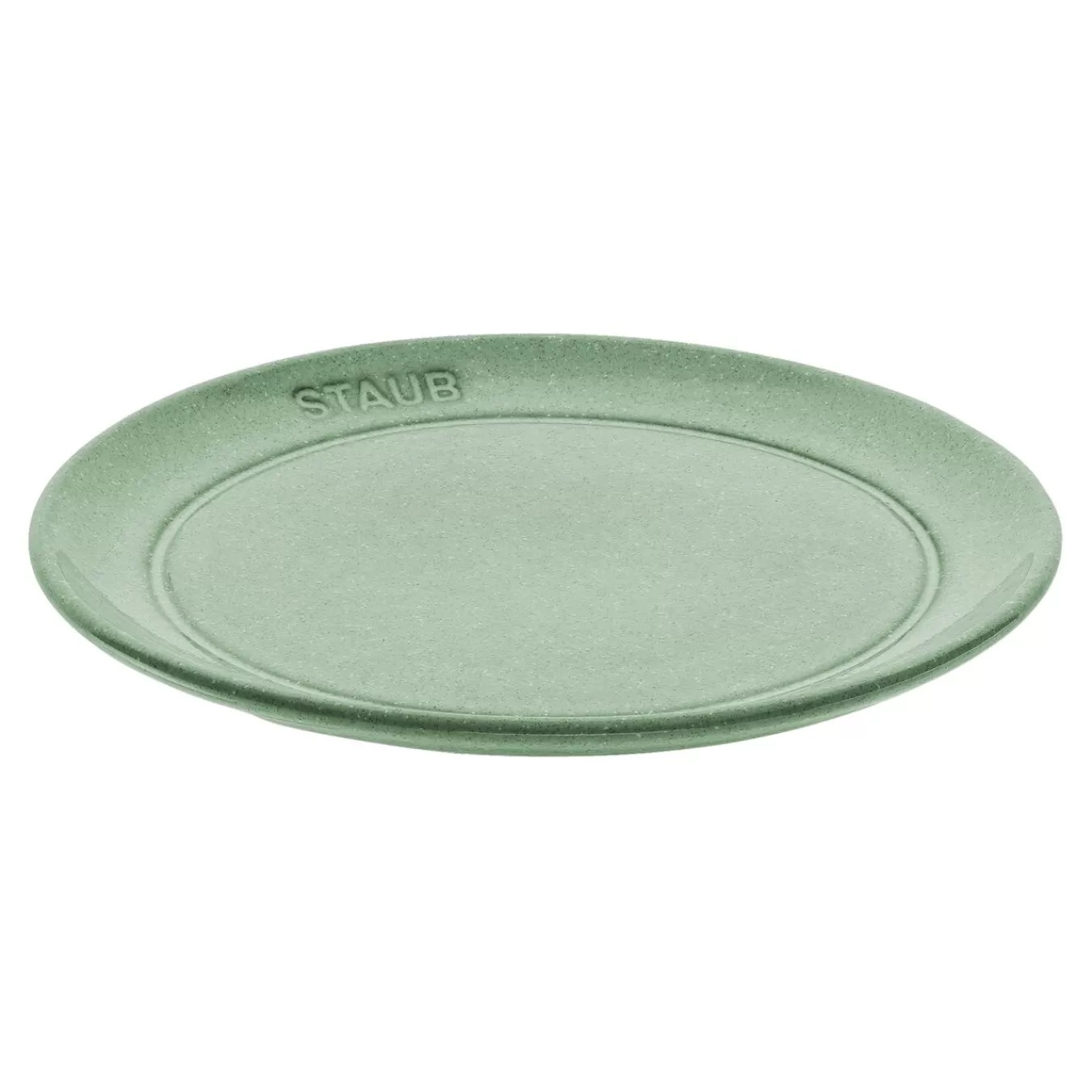 STAUB Teller Flach 15 Cm, Keramik, Salbeigrun Discount