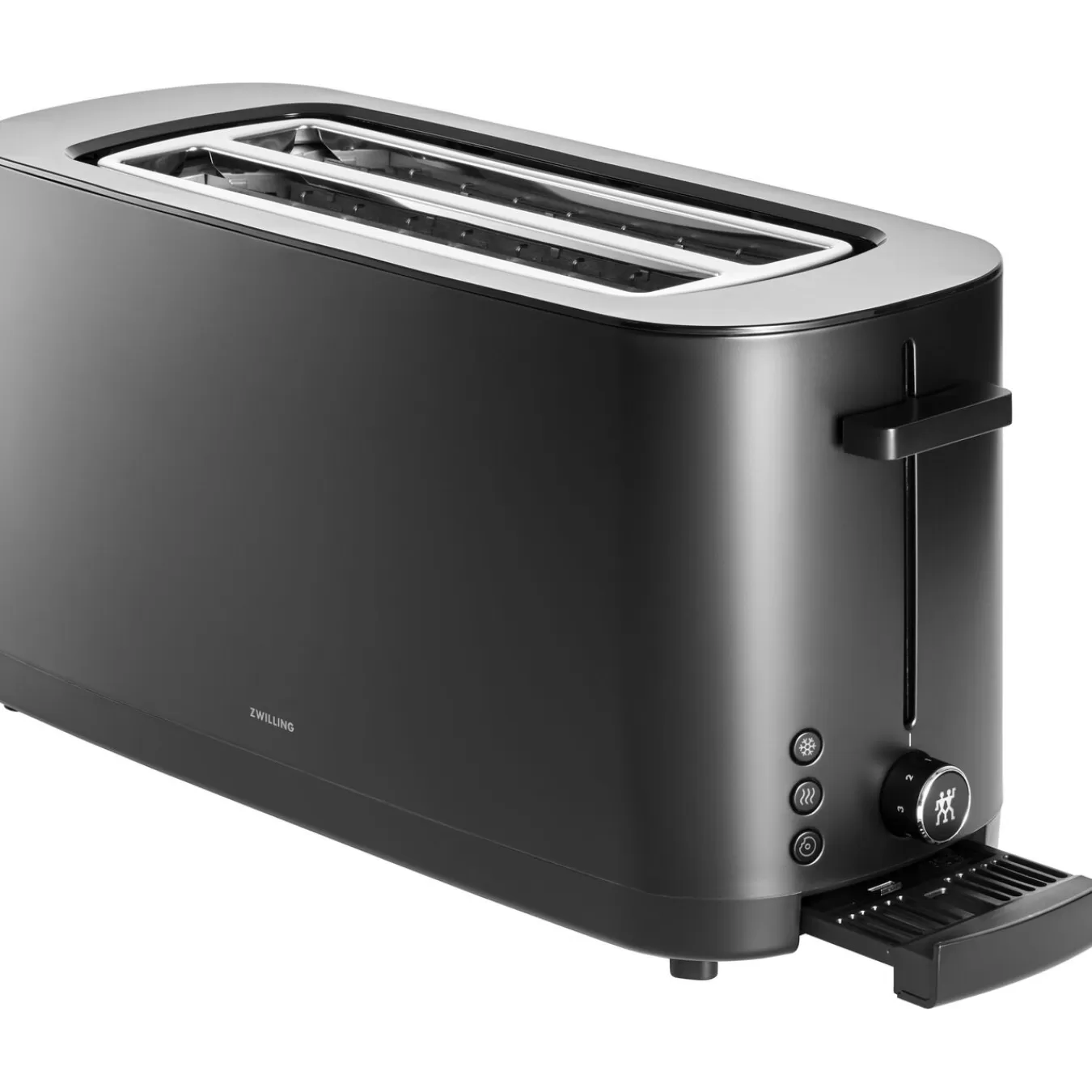 ZWILLING Toaster, 2 Schlitze Lang, Schwarz Discount