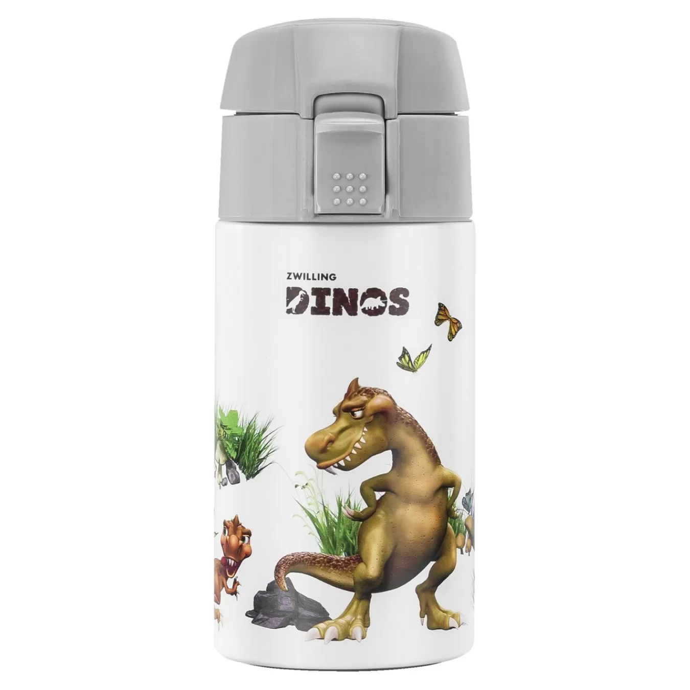 ZWILLING Trinkflasche Dinos, 350 Ml, Edelstahl, Weis-Grau Online