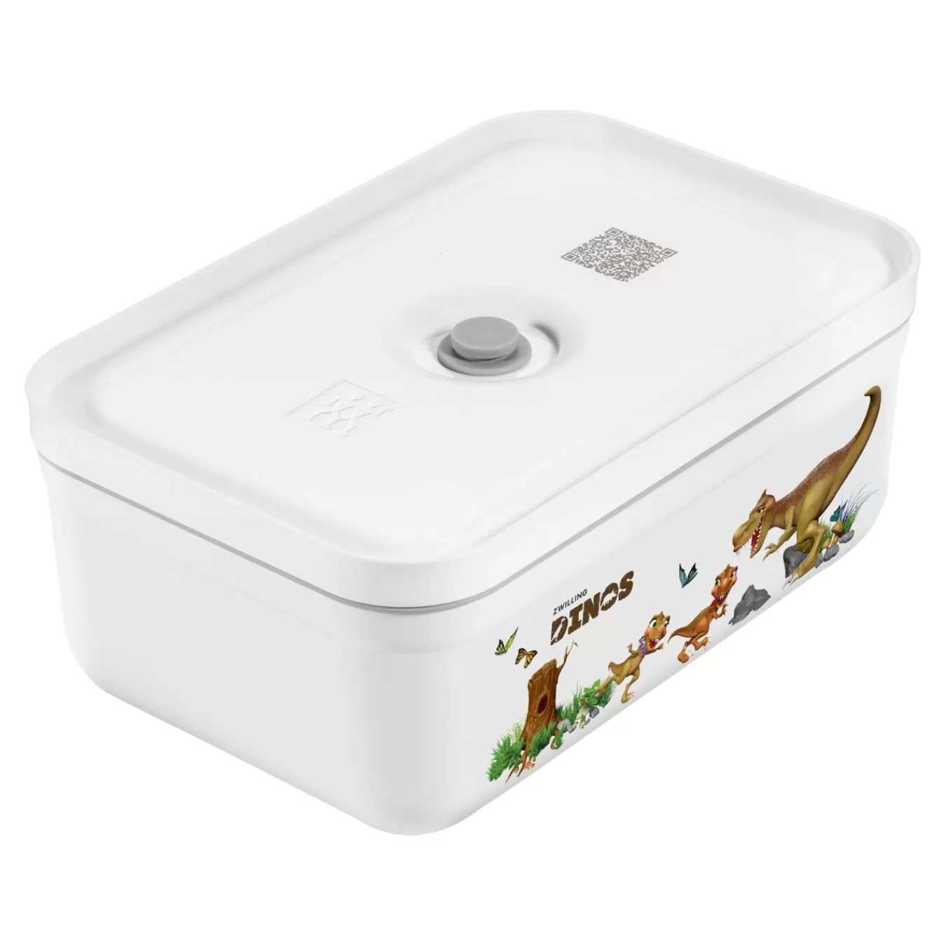 ZWILLING Vakuum Lunchbox Dinos L, Kunststoff, Weis-Grau Cheap