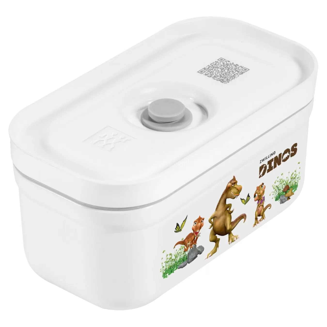 ZWILLING Vakuum Lunchbox Dinos S, Kunststoff, Weis-Grau Shop