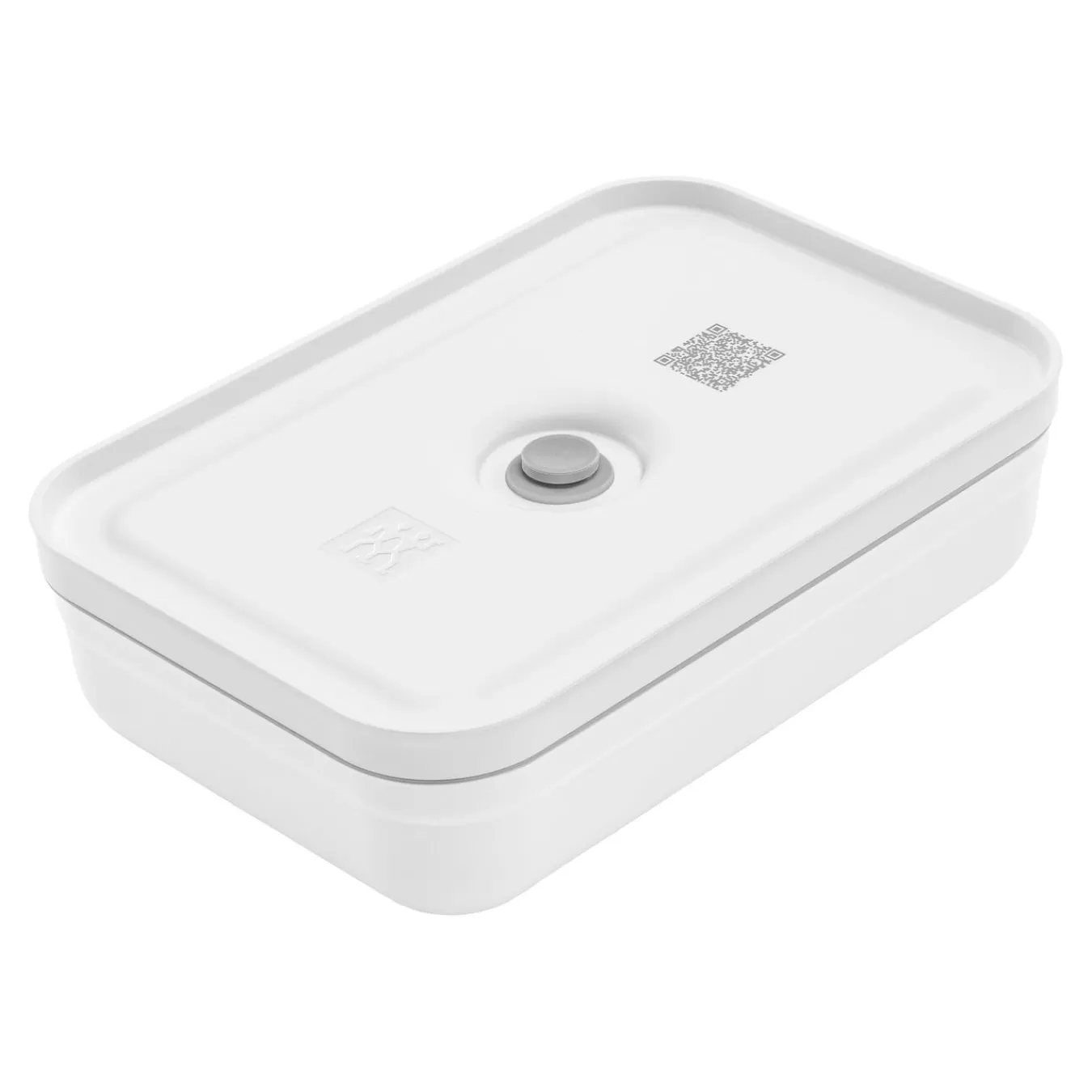 ZWILLING Vakuum Lunchbox L Flach, Kunststoff, Weis-Grau Best