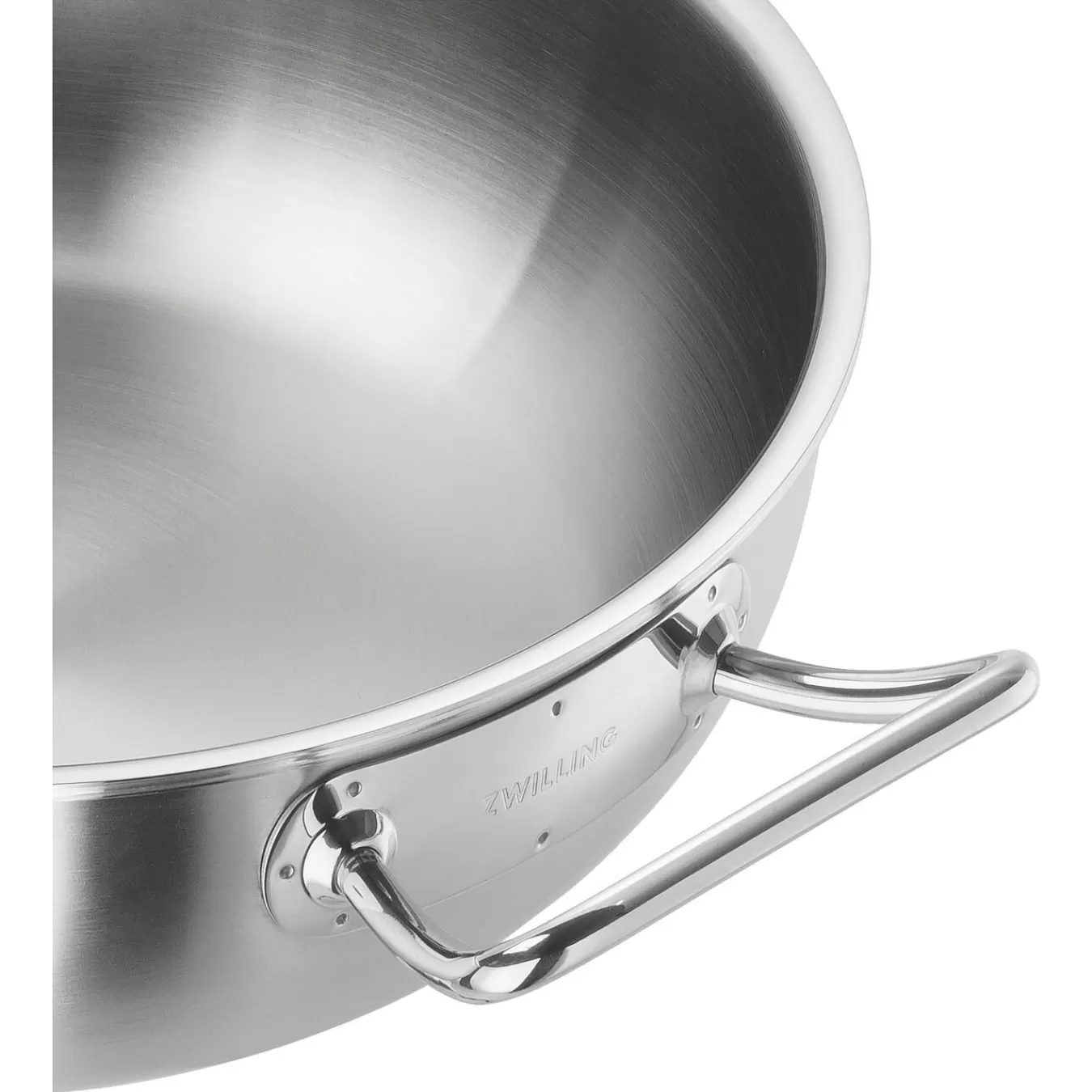 ZWILLING Wok 30 Cm, 18/10 Edelstahl Silber Clearance