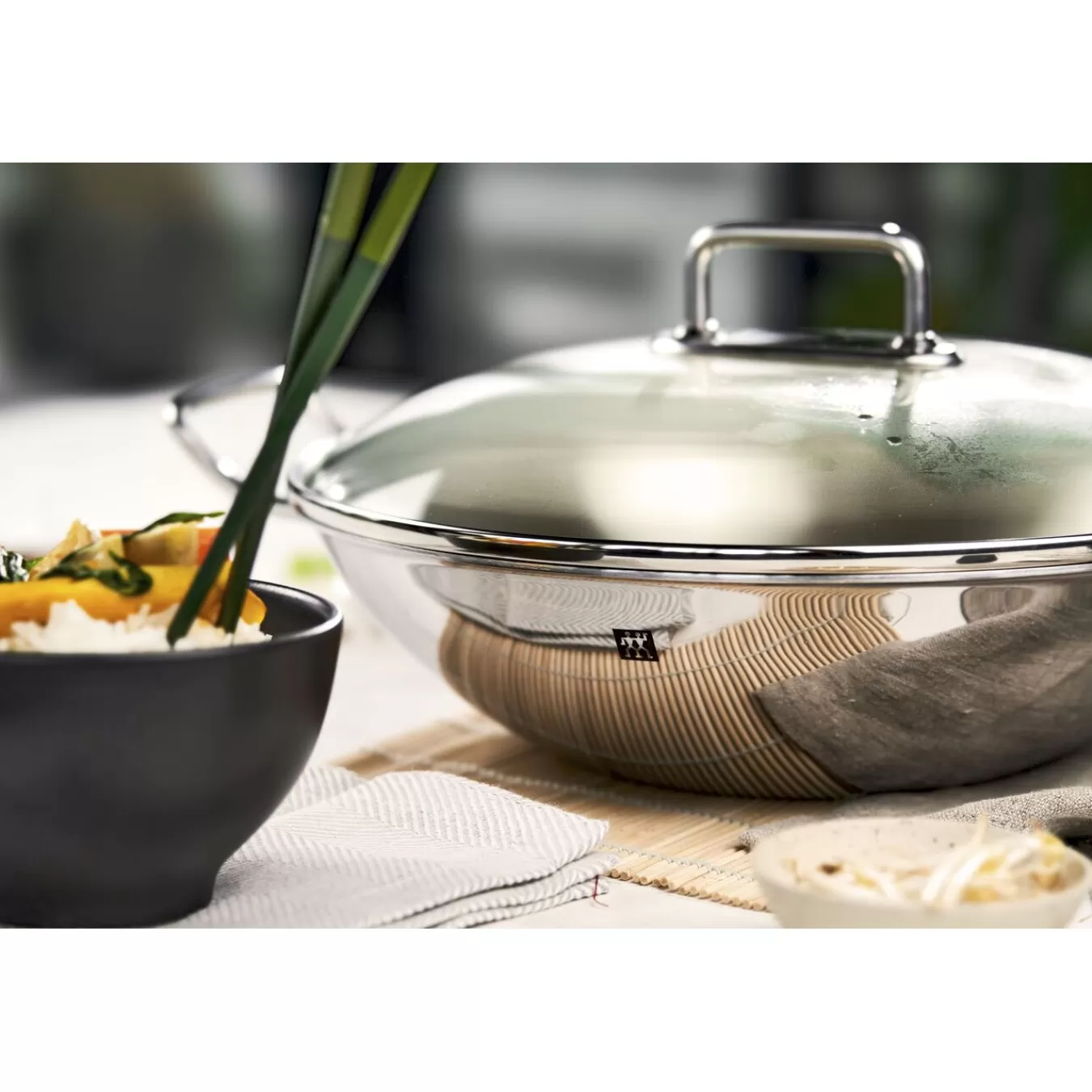 ZWILLING Wok 32 Cm, 18/10 Edelstahl Silber Discount