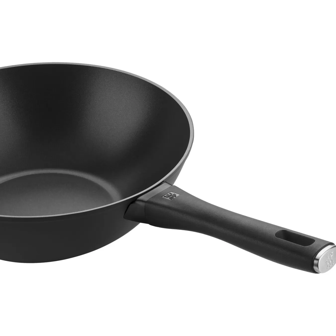 ZWILLING Wok, Duraslide® Granite Beschichtung 30 Cm, Aluminium Schwarz Discount