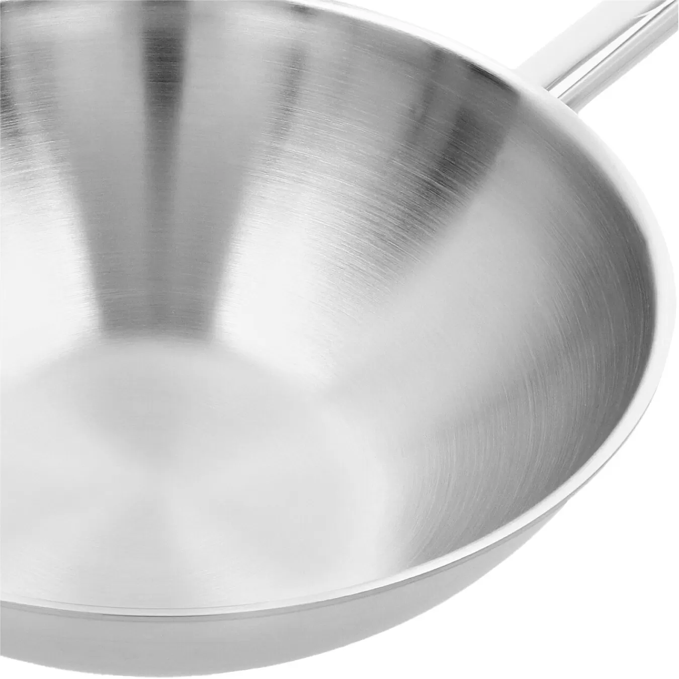 DEMEYERE Wok Flacher Boden 26 Cm, 18/10 Edelstahl Silber Flash Sale