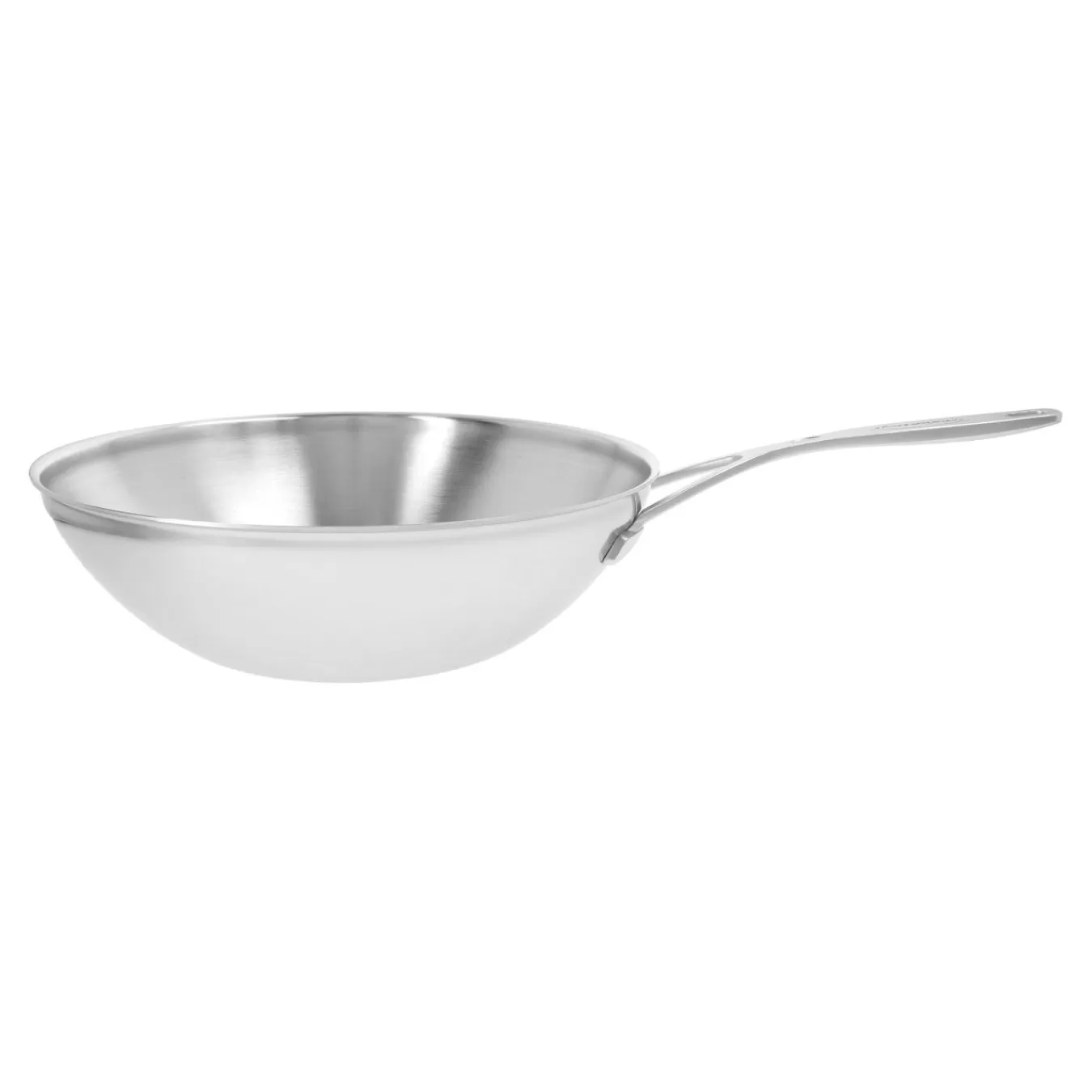 DEMEYERE Wok Flacher Boden 30 Cm, 18/10 Edelstahl Silber Online