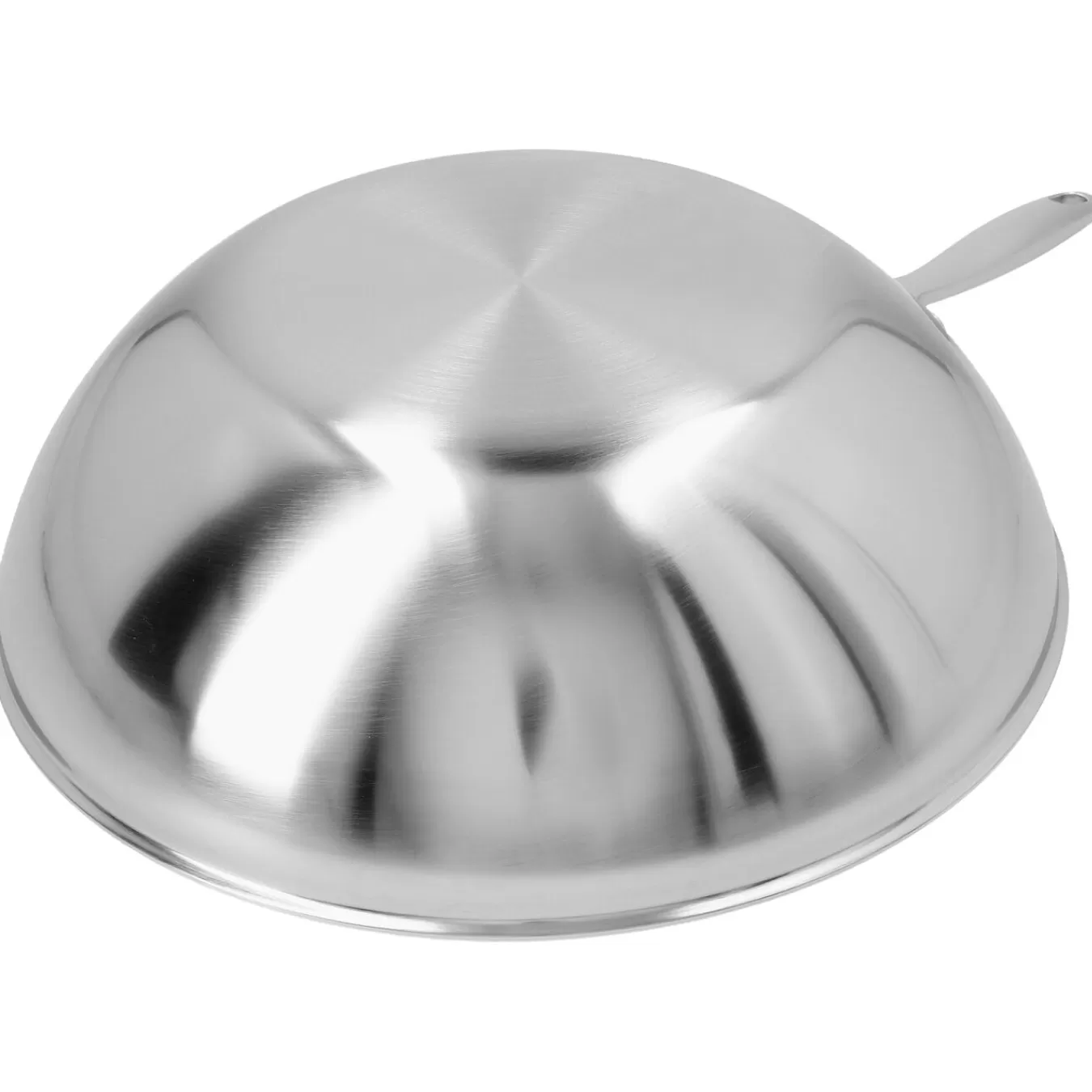 DEMEYERE Wok Flacher Boden 30 Cm, 18/10 Edelstahl Silber Online