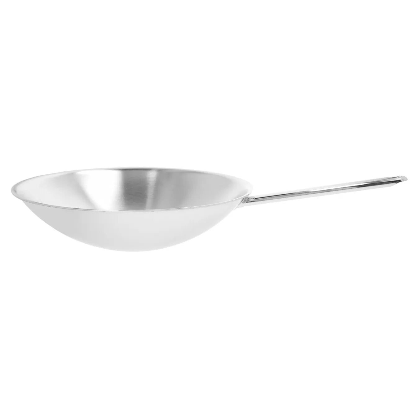 DEMEYERE Wok Runder Boden 36 Cm, 18/10 Edelstahl Silber Cheap