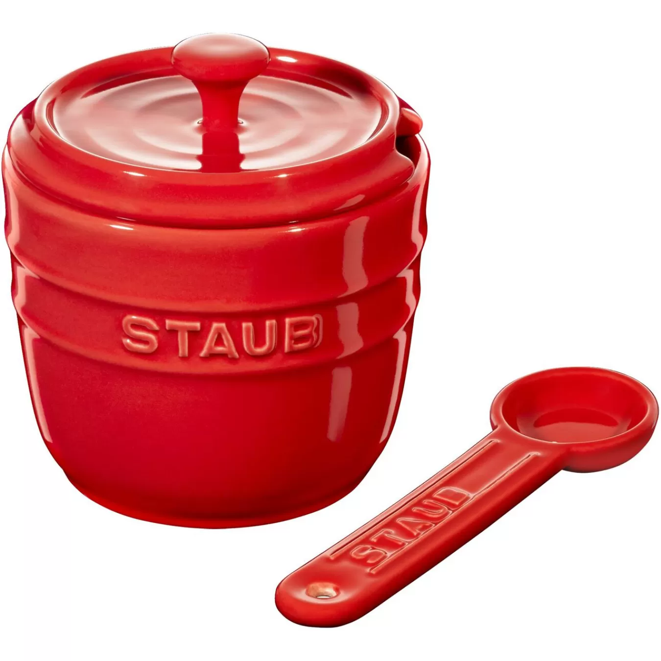 STAUB Zuckerdose 9 Cm, Keramik, Kirsch-Rot Online